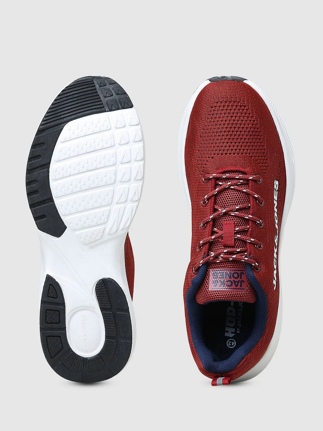 Red Knit Sneakers - Image 5