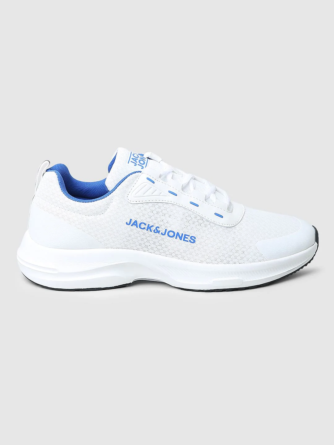 White Colourblocked Sneakers - Image 3