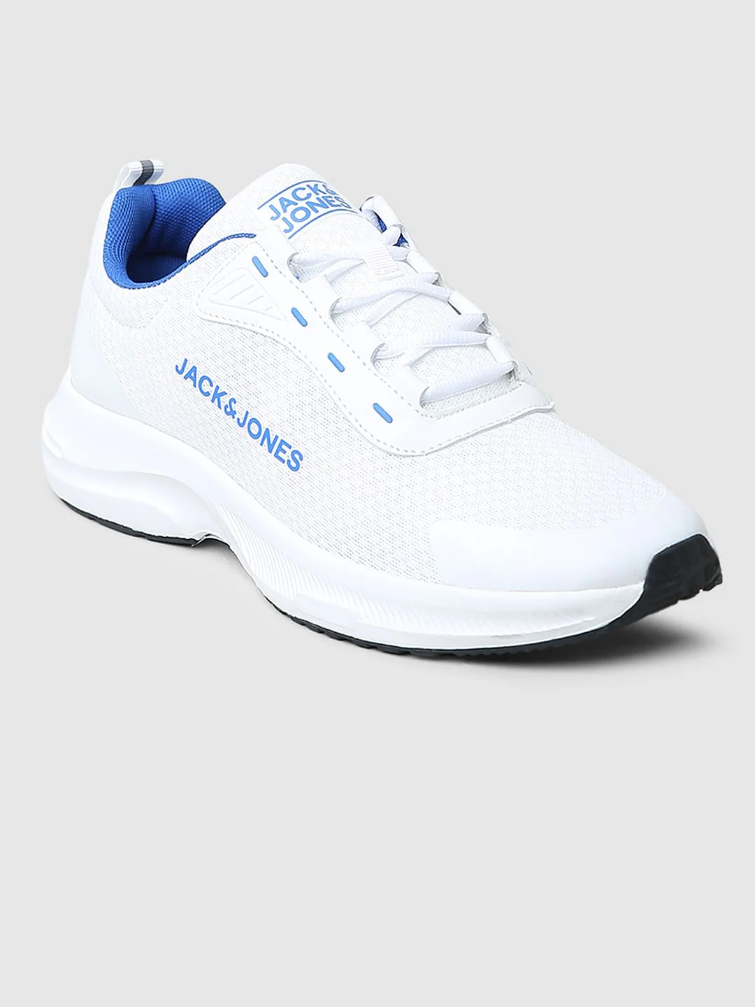 White Colourblocked Sneakers - Image 4