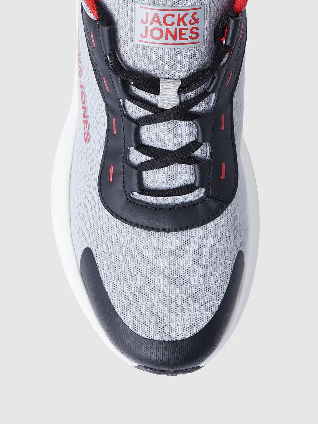 Grey Colourblocked Mesh Sneakers - Image 8