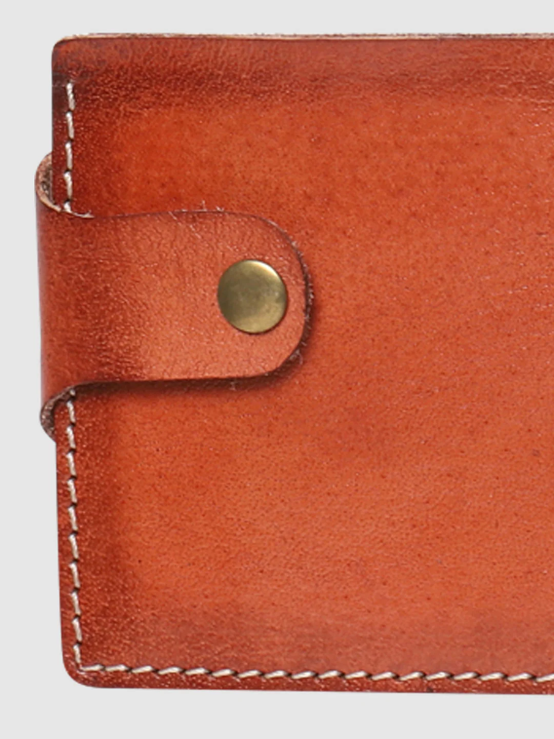 Brown Belt Hook Leather Wallet - Image 6