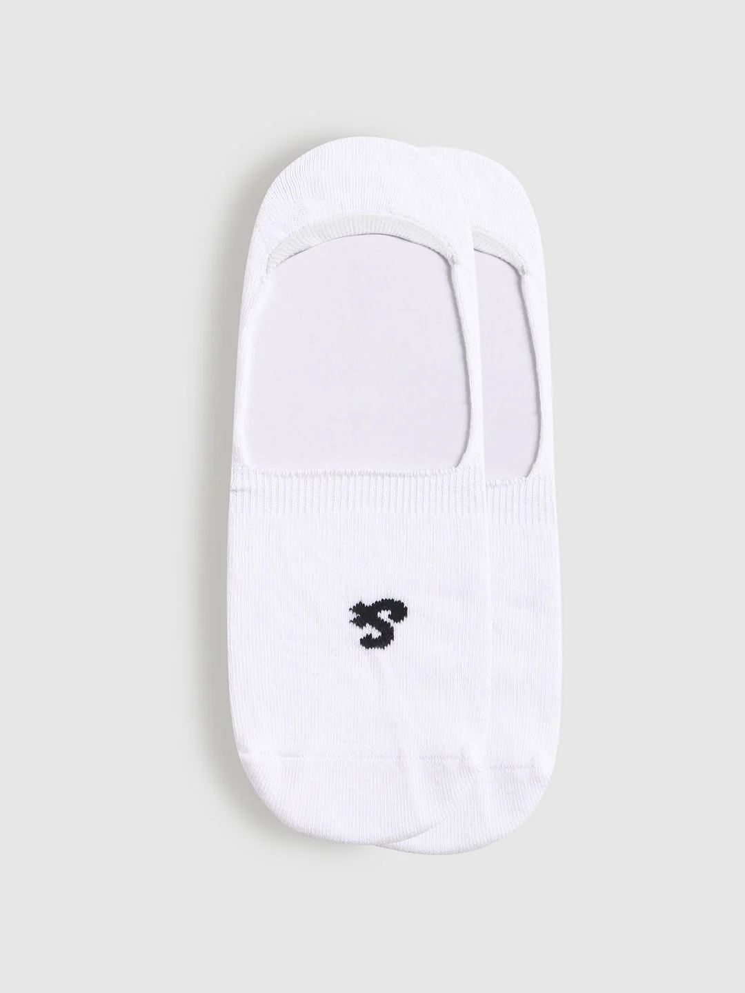 Pack Of Three No Show Socks - White, Grey, Black - Image 10