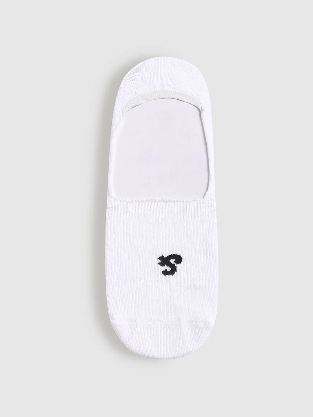 Pack Of Three No Show Socks - White, Grey, Black - Image 11