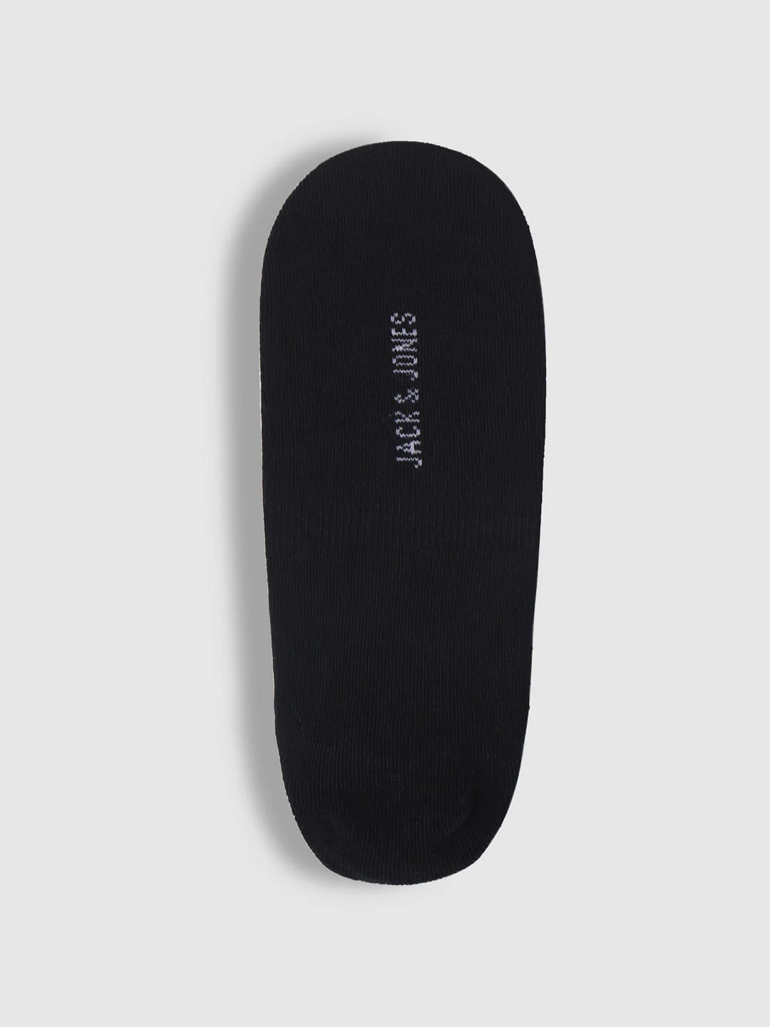 Pack Of Three No Show Socks - White, Grey, Black - Image 4