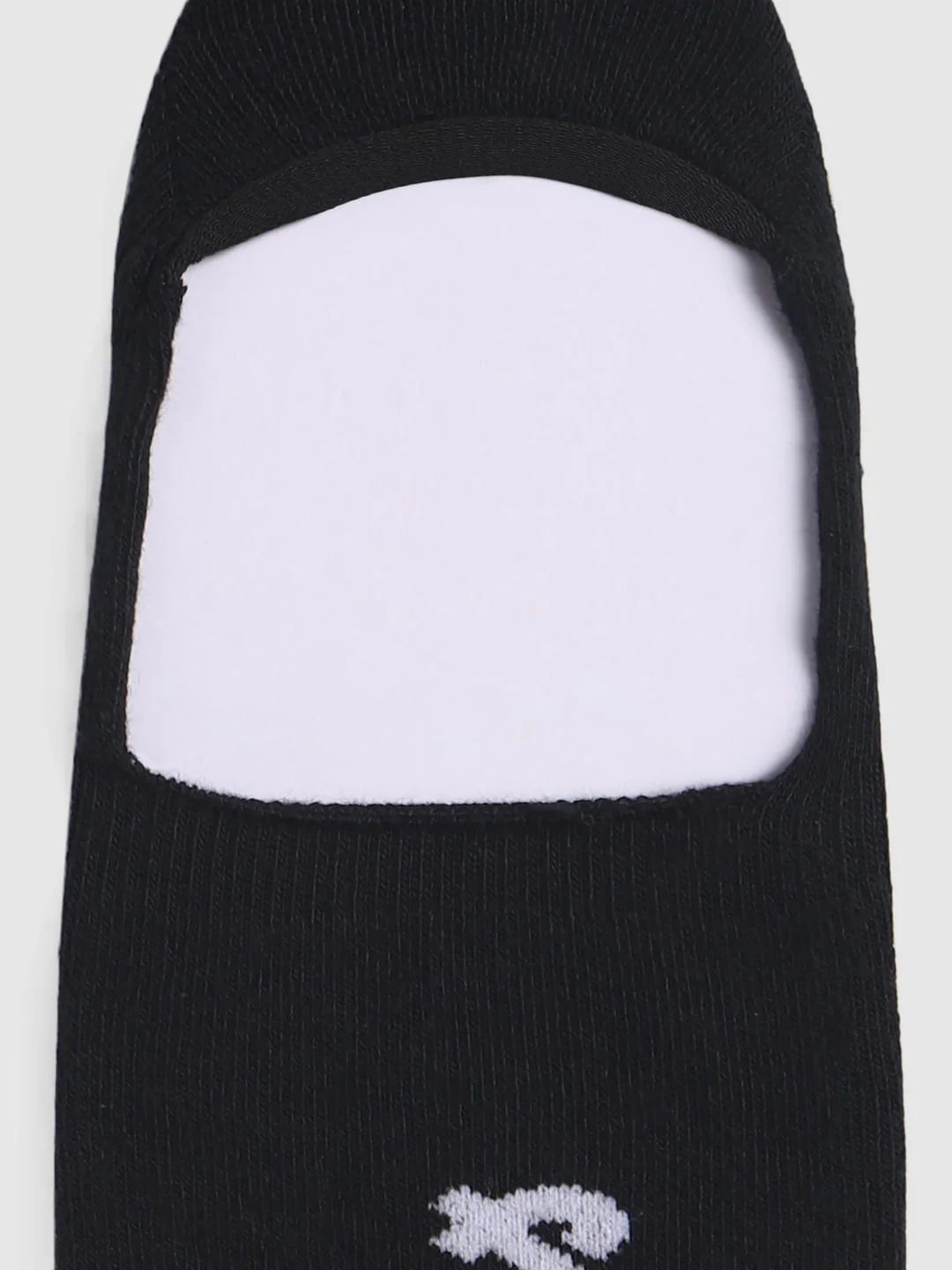 Pack Of Three No Show Socks - White, Grey, Black - Image 5
