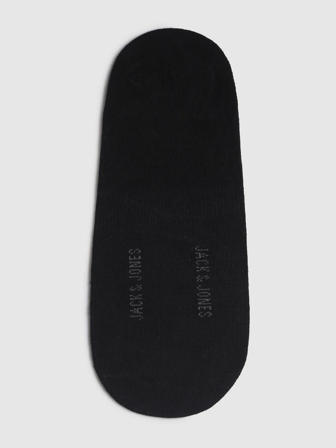 Black Colourblocked No Show Socks - Image 3