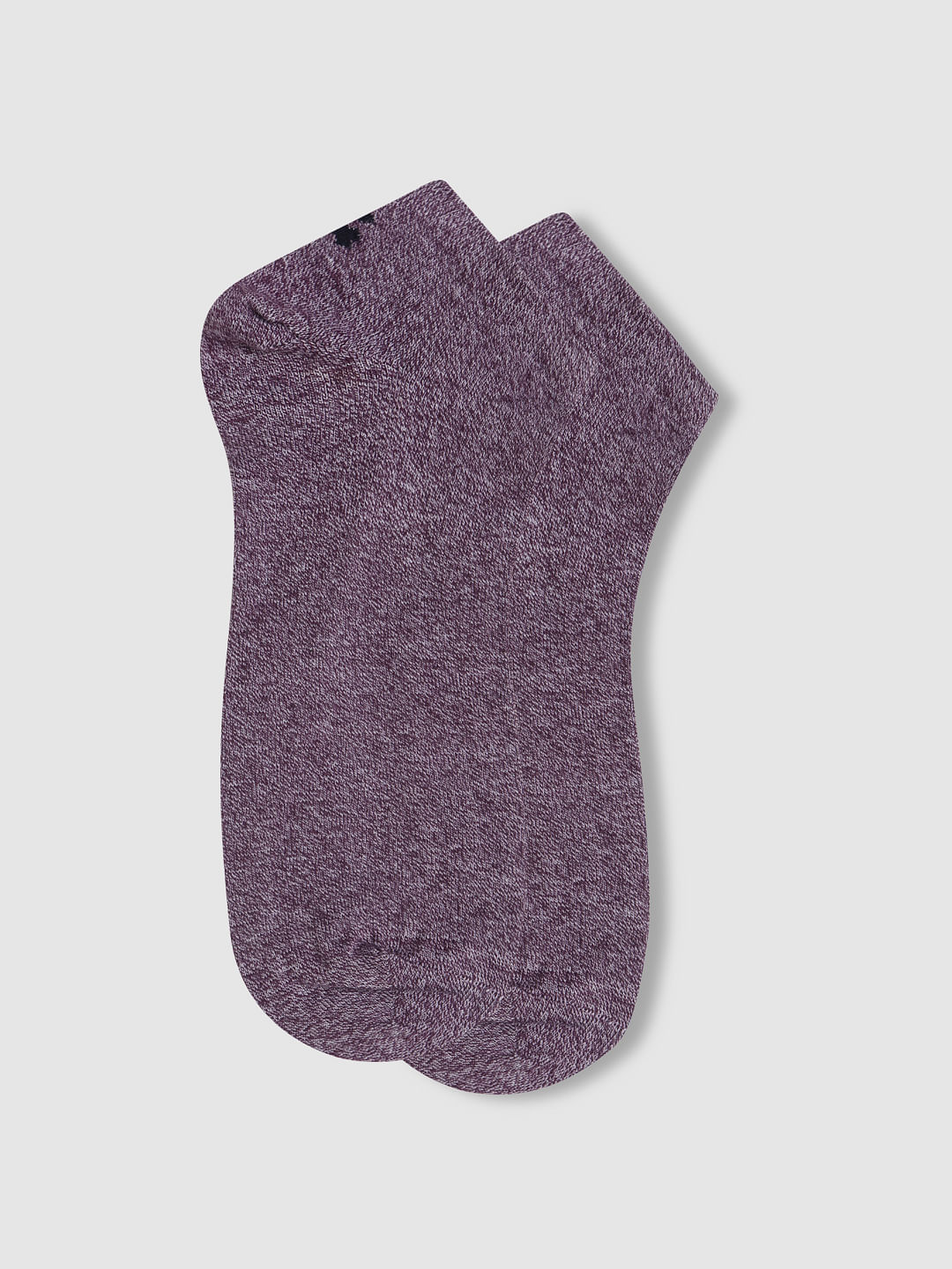 Purple Ankle Length Socks