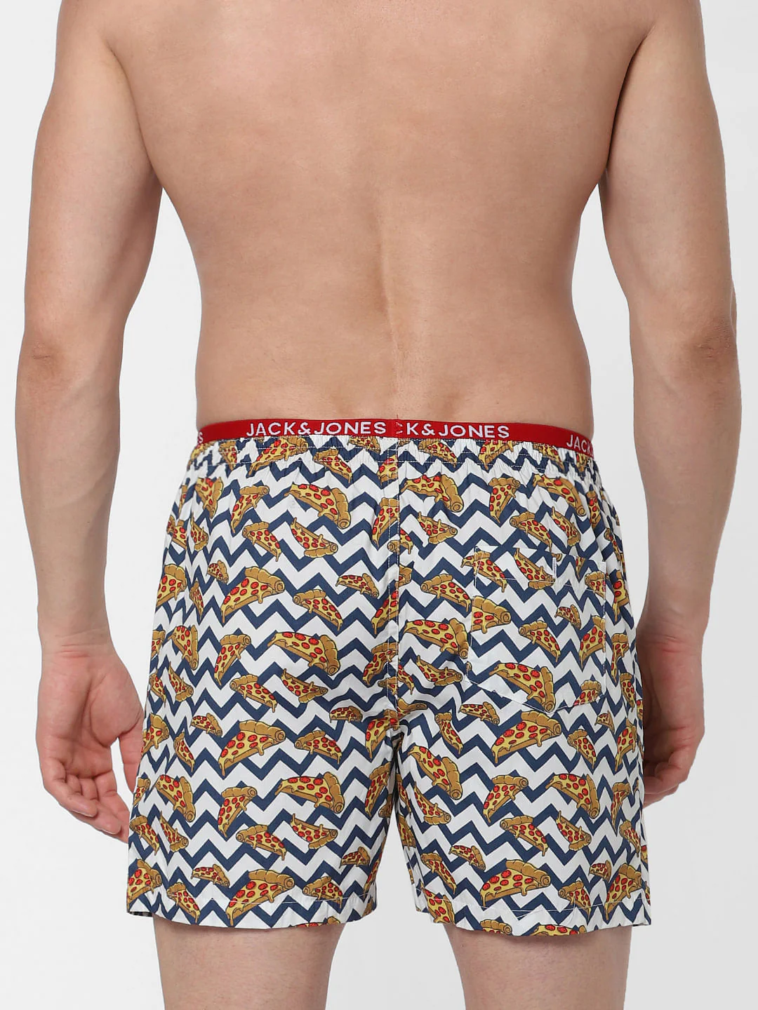 White Pizza Print Boxers - Image 3
