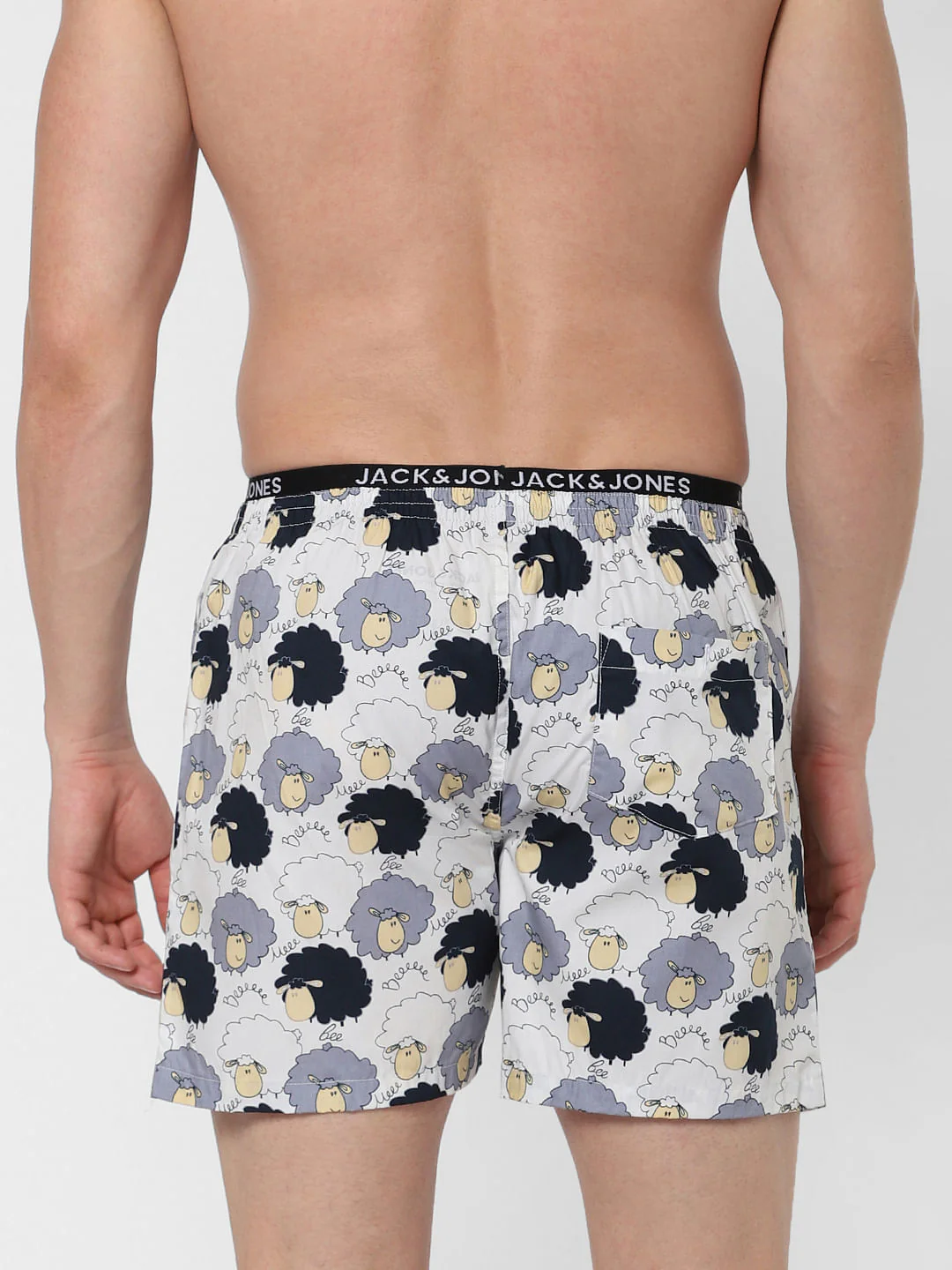 White Sheep Print Boxers - Image 3