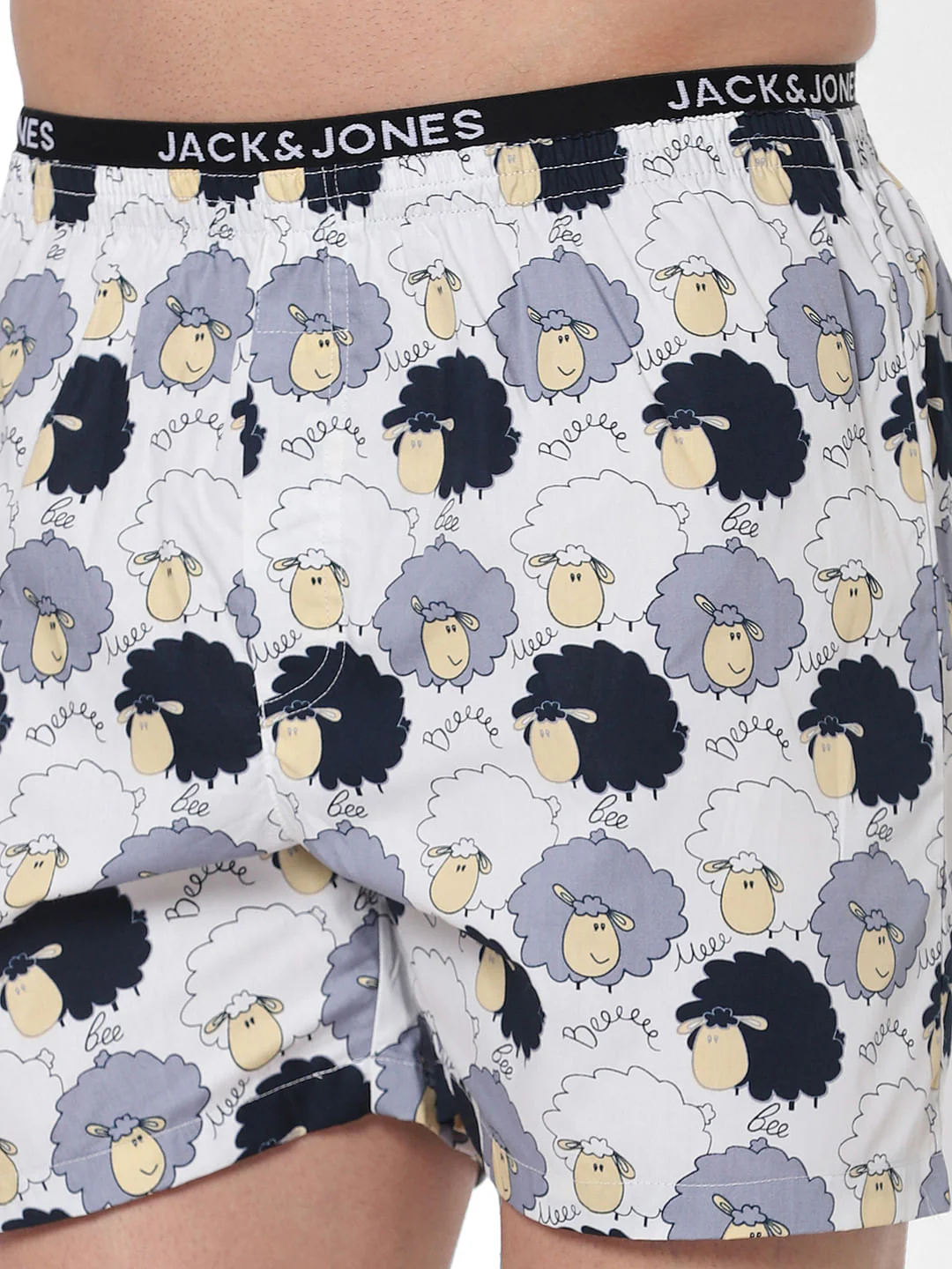 White Sheep Print Boxers - Image 4