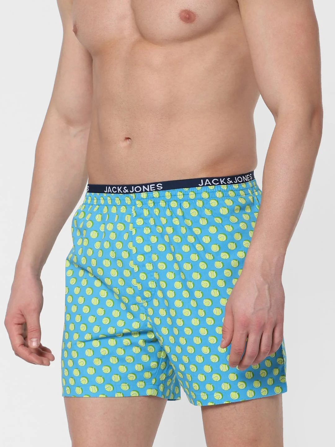 Light Blue Tennis Ball Print Boxers - Image 2