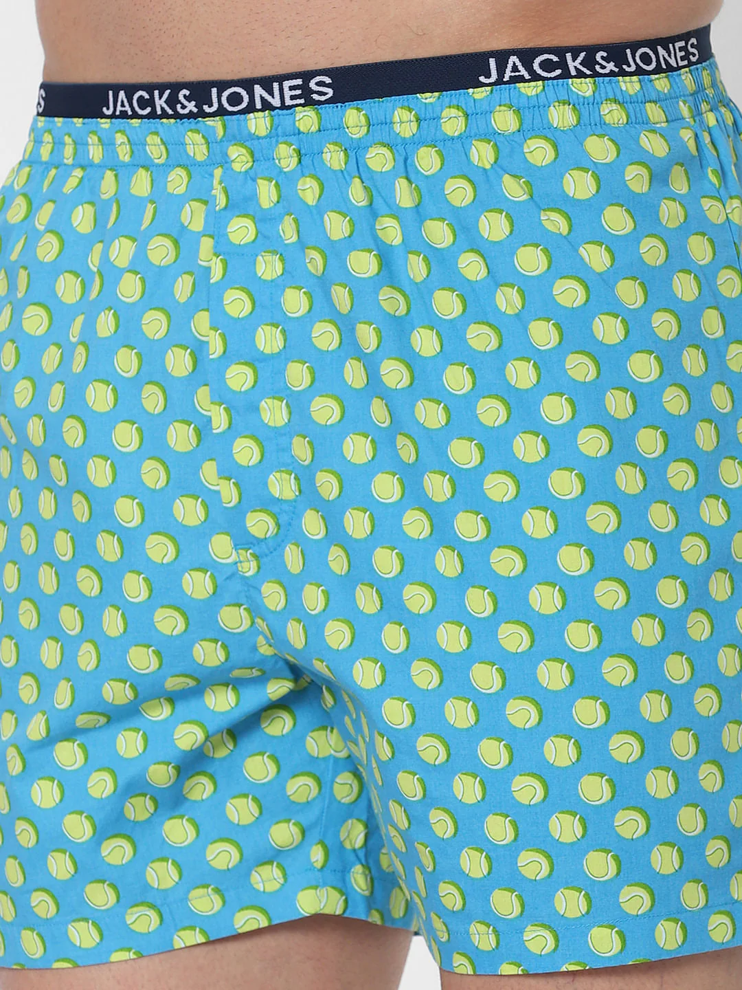 Light Blue Tennis Ball Print Boxers - Image 4