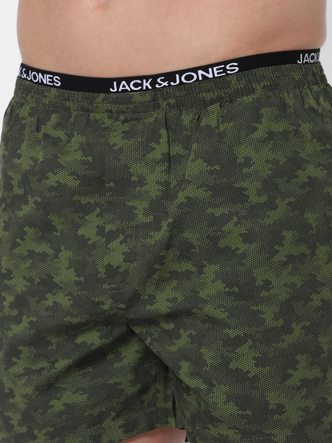 Green Camo Print Boxers - Image 4