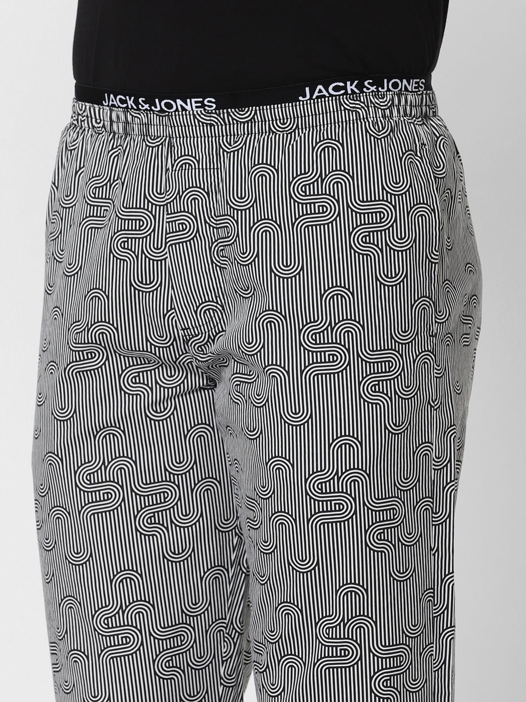 Grey Striped Pyjama - Image 4