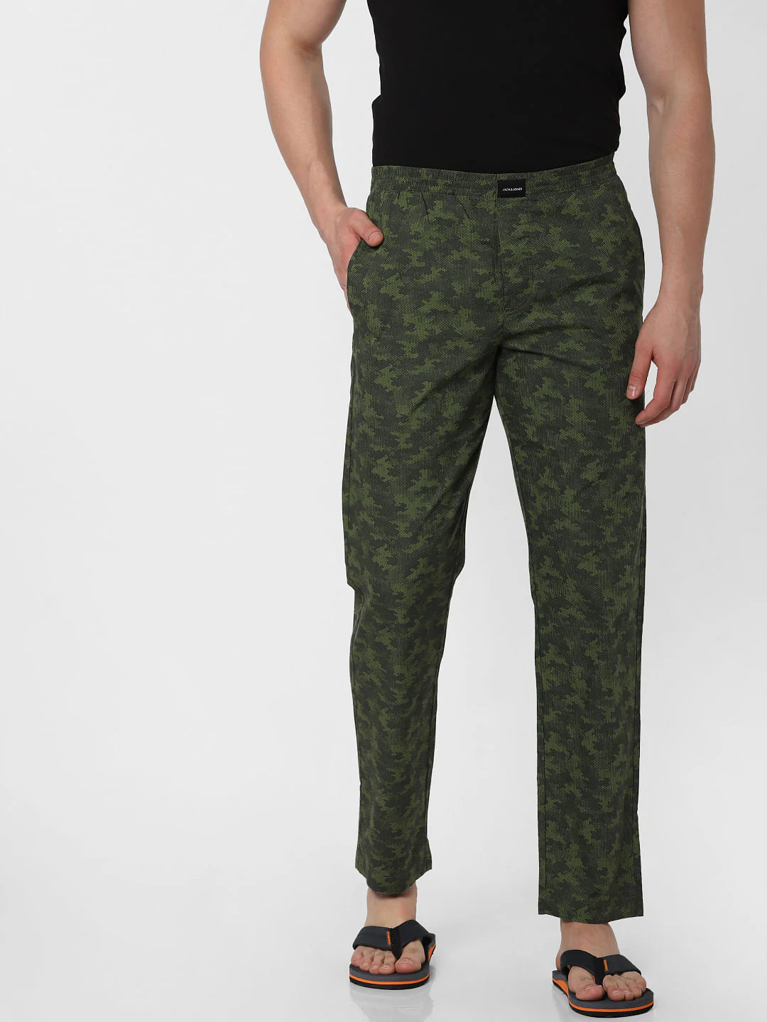 Green Camo Print Pyjama - Image 2