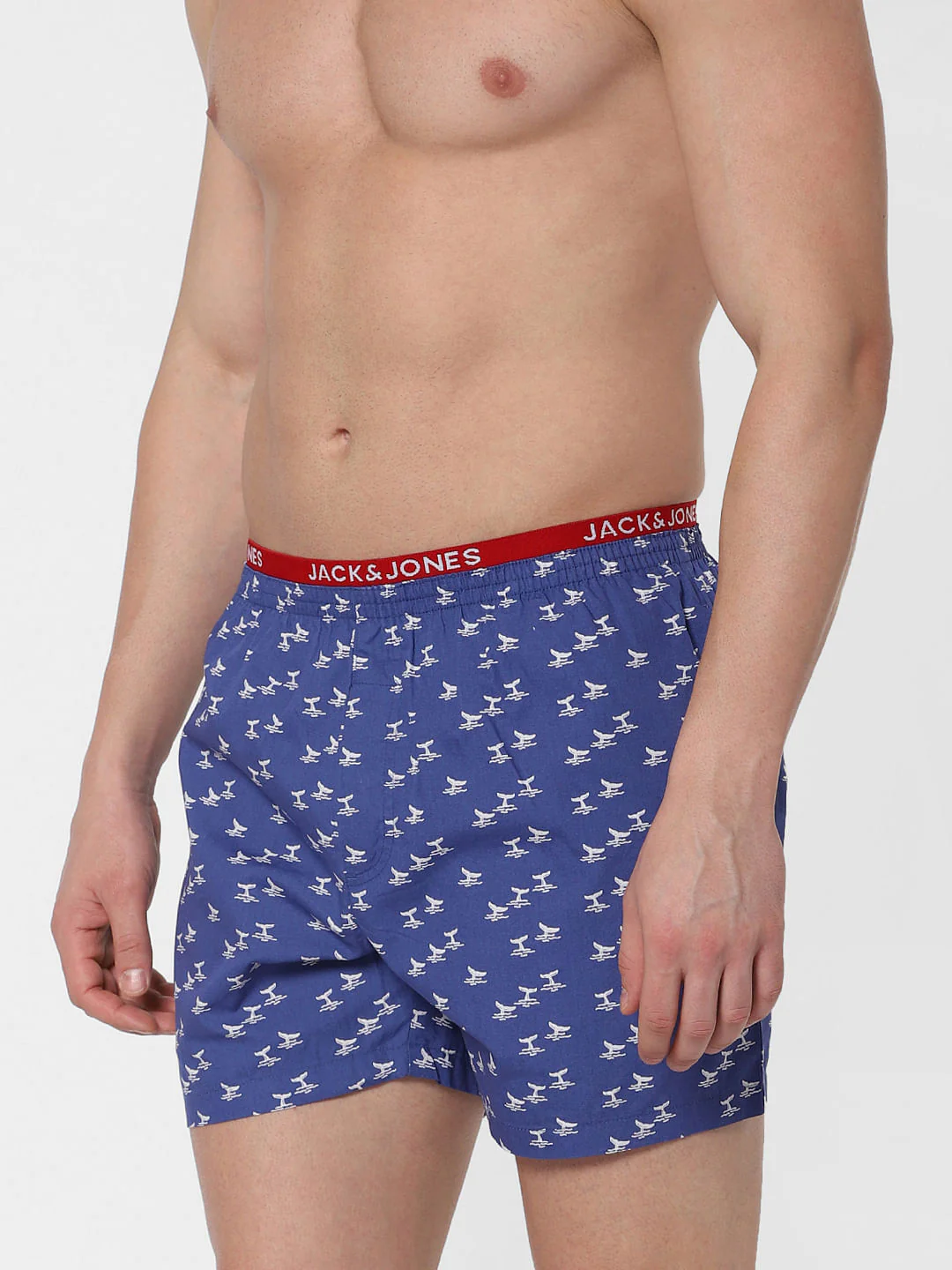 Blue Whale Print Boxers - Image 2
