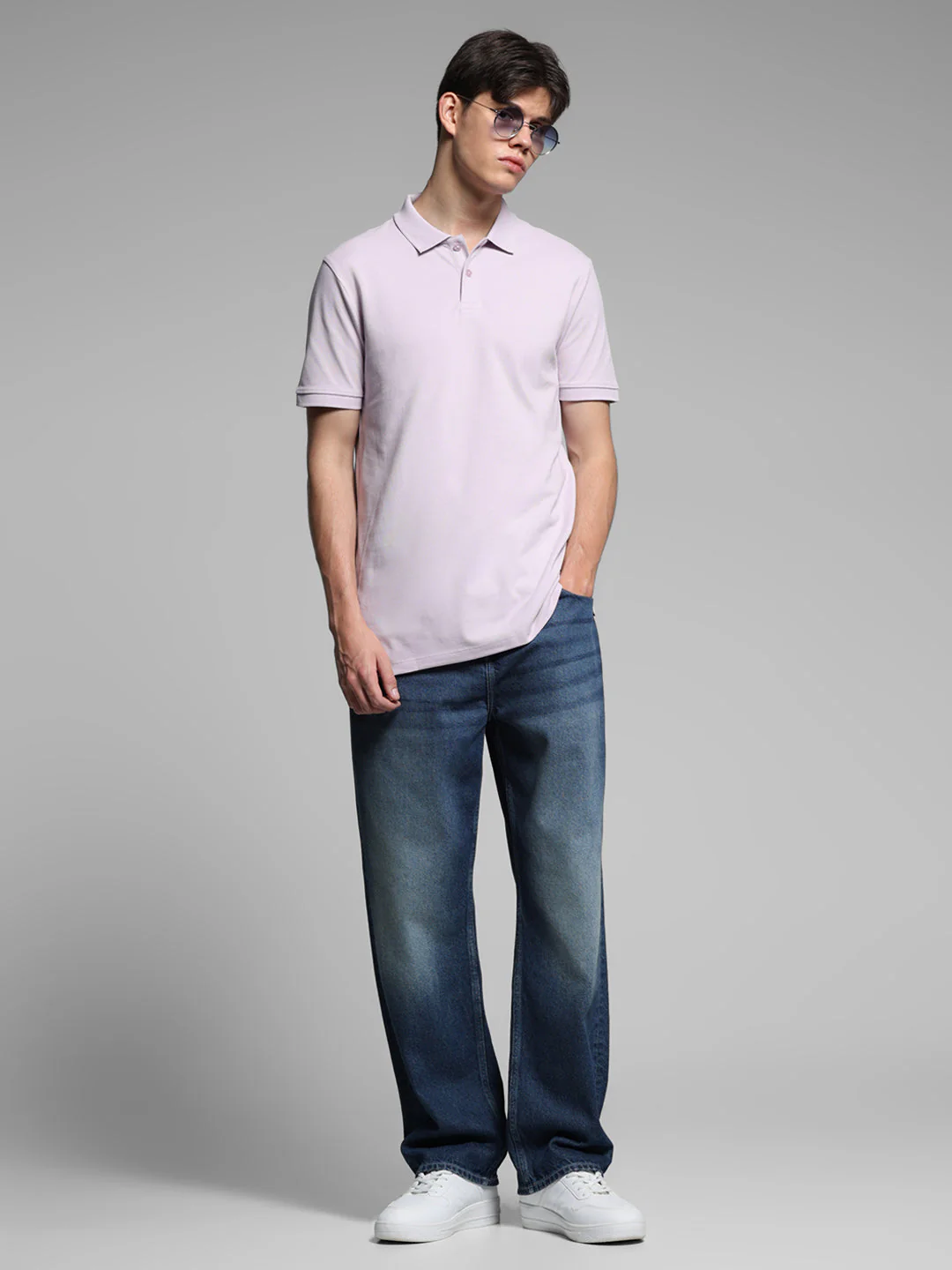 Lavender Cotton Polo - Image 13