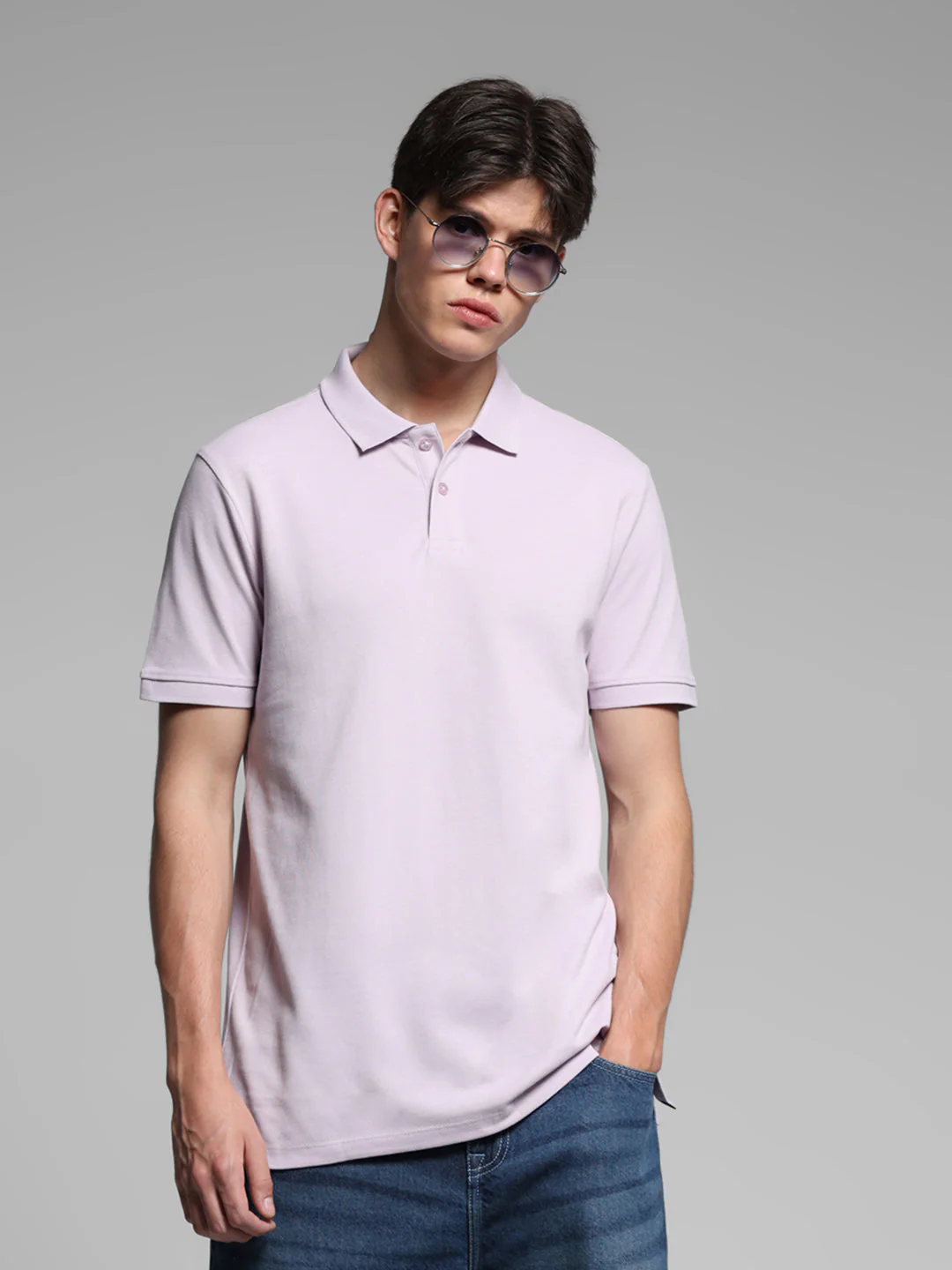 Lavender Cotton Polo - Image 7