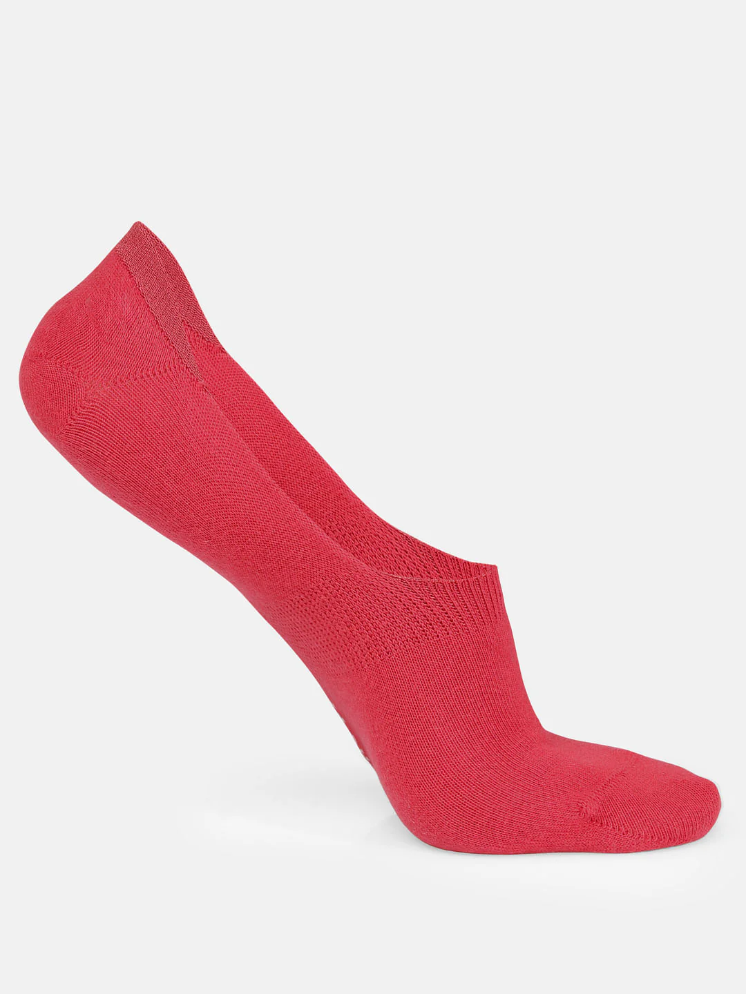 Pack of Three No Show Socks - Green, Red & Blue - Image 3