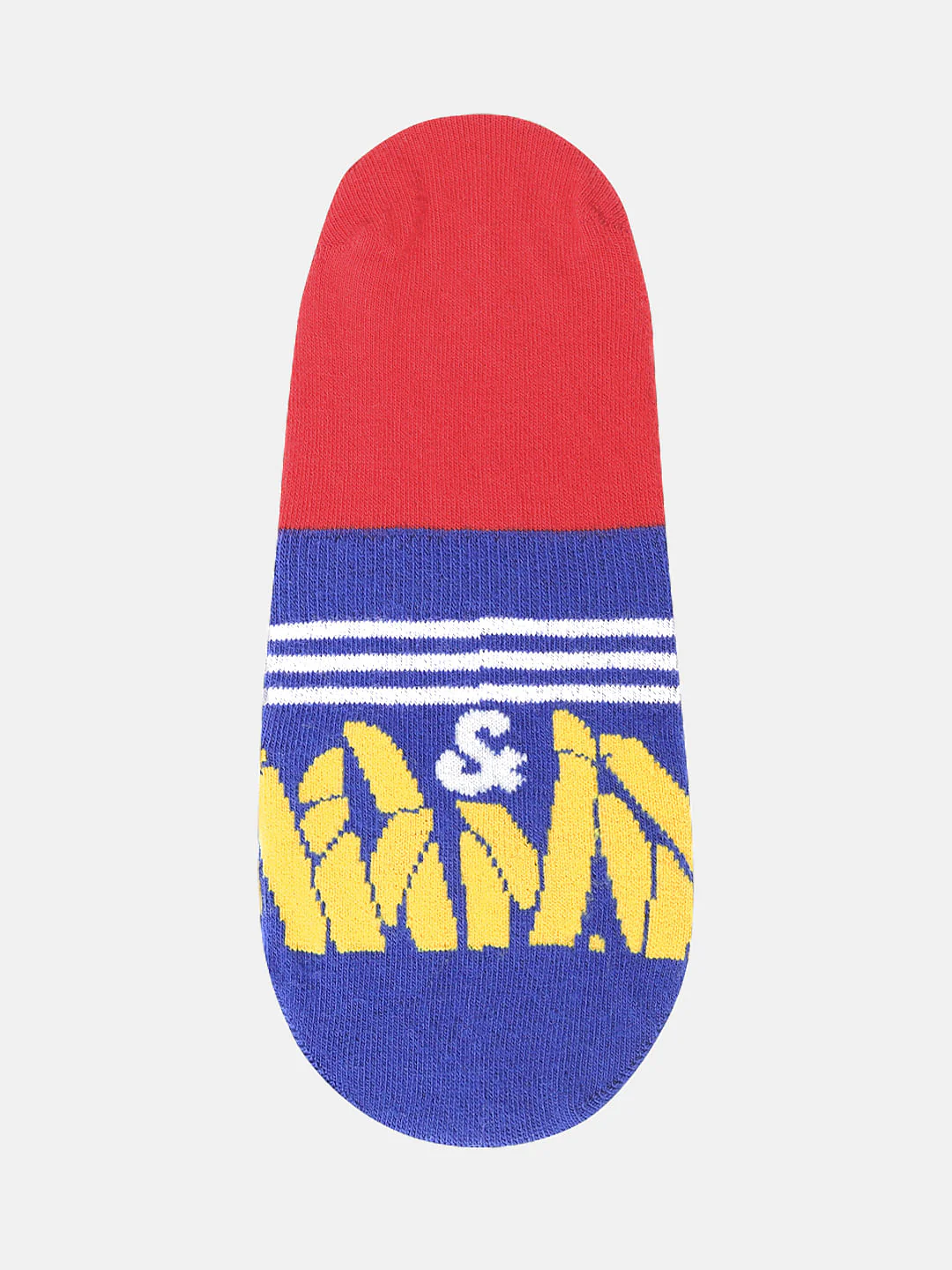 Pack of Two Colourblocked No Show Socks - Image 2