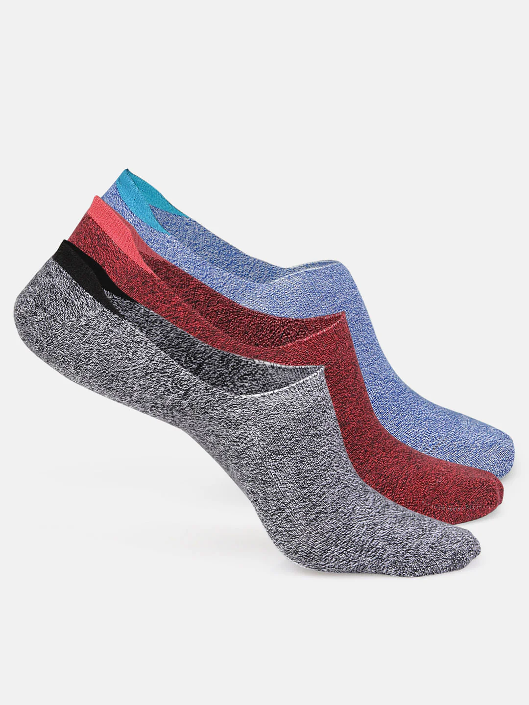 Pack of Three No Show Socks