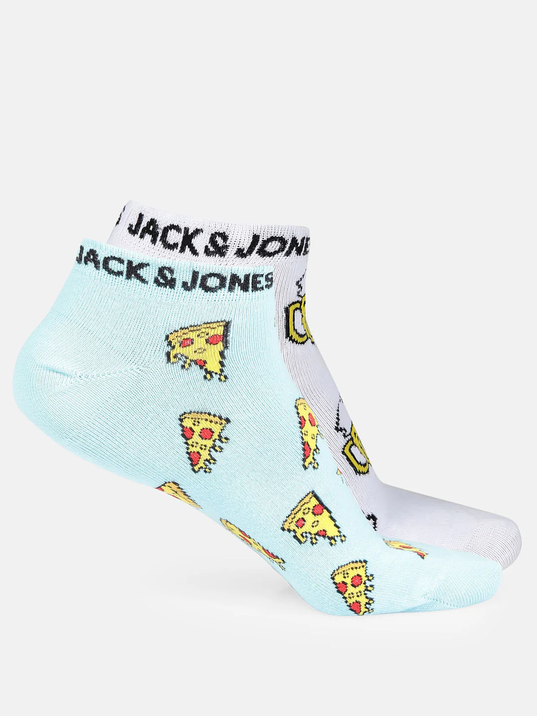 Pack of Two Printed Ankle Length Socks