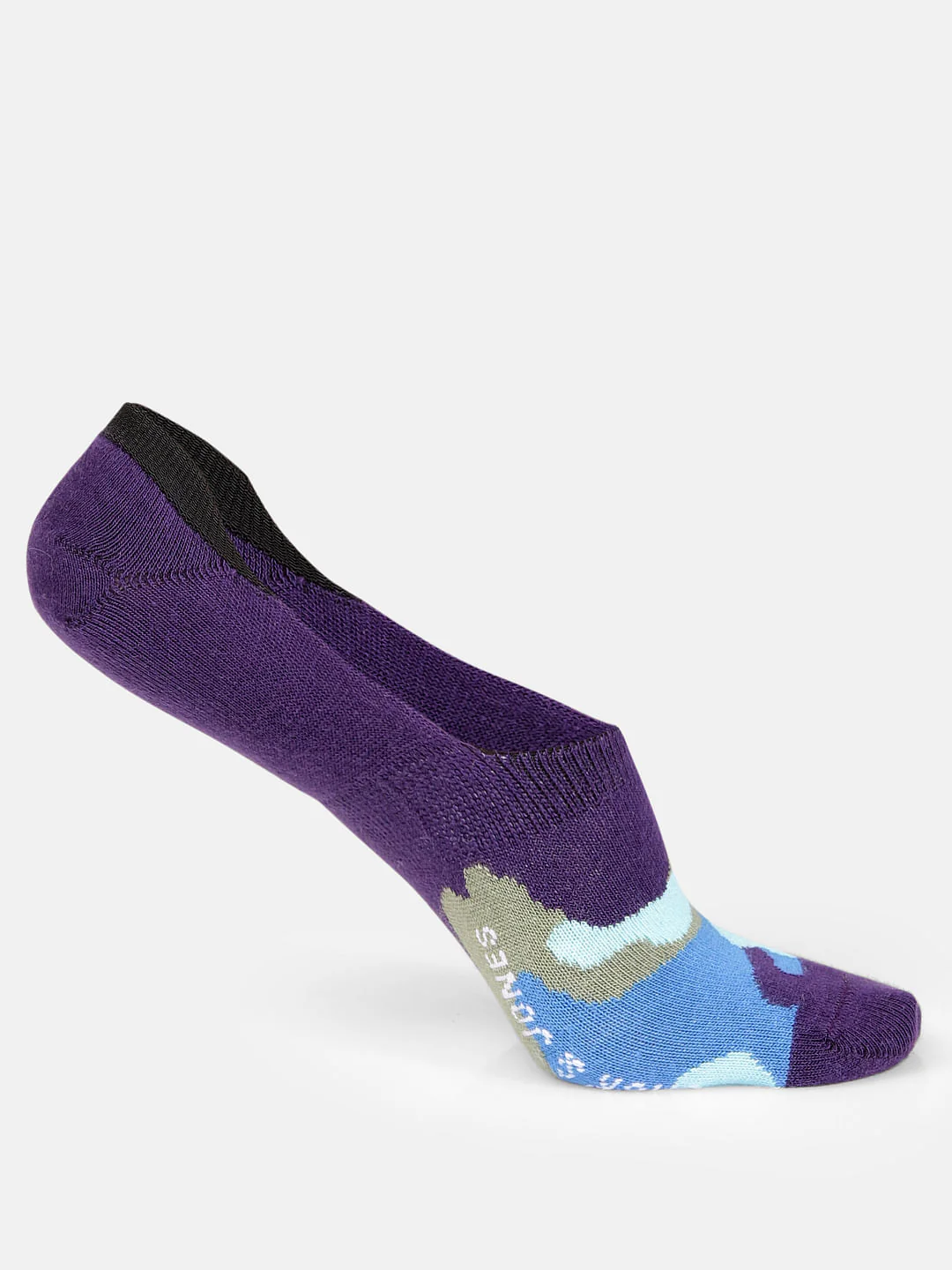 Pack of Two Camo Print No Show Socks - Image 3