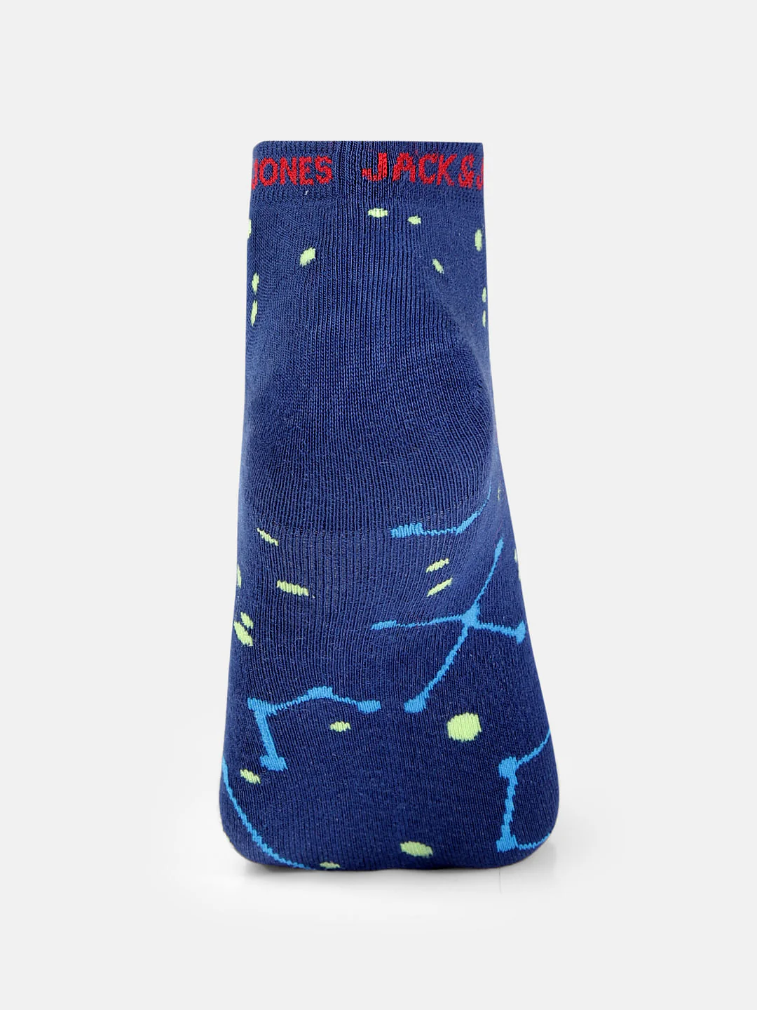 Pack of Two Ankle Length Socks - Blue & Grey - Image 2