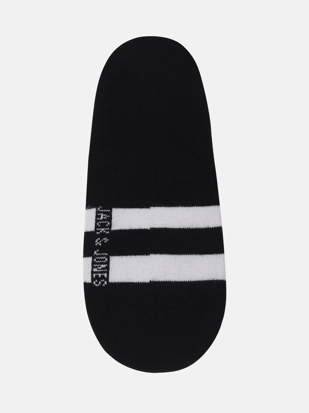 Pack of Three No Show Socks - Black, Blue & White - Image 2