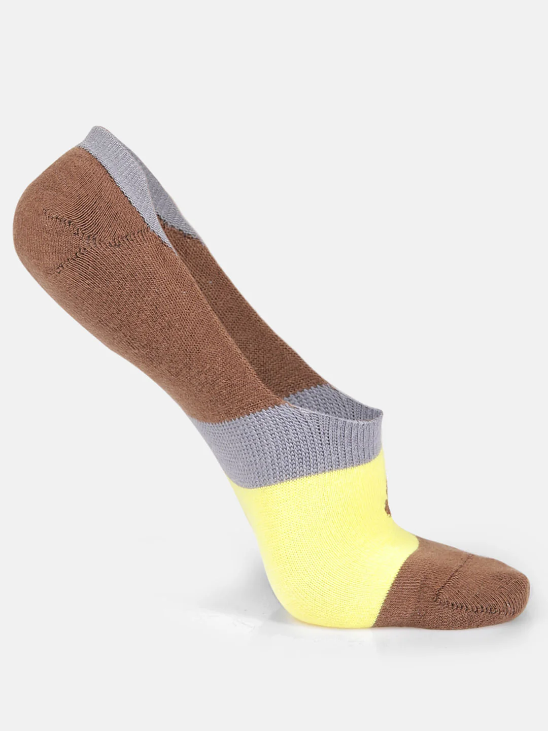 Pack of Two Colourblocked No Show Socks - Image 3