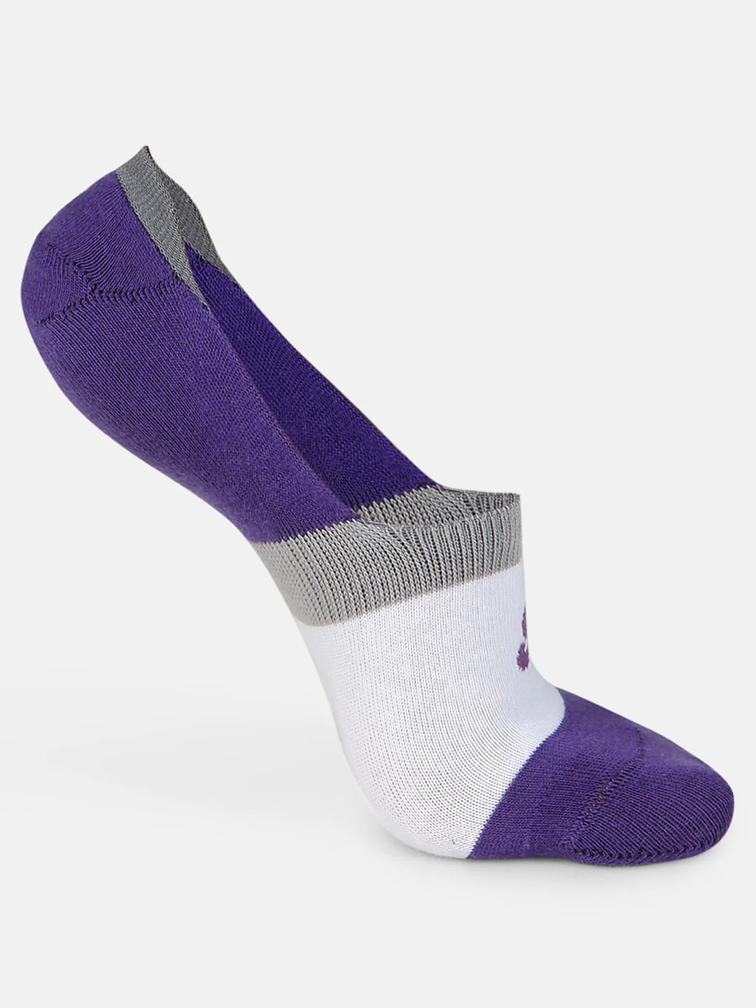Pack of Two Colourblocked No Show Socks - Image 4
