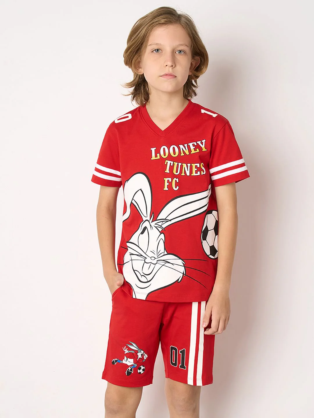 Looney Tunes Red Bugs Bunny Co-ord Set T-Shirt - Image 2
