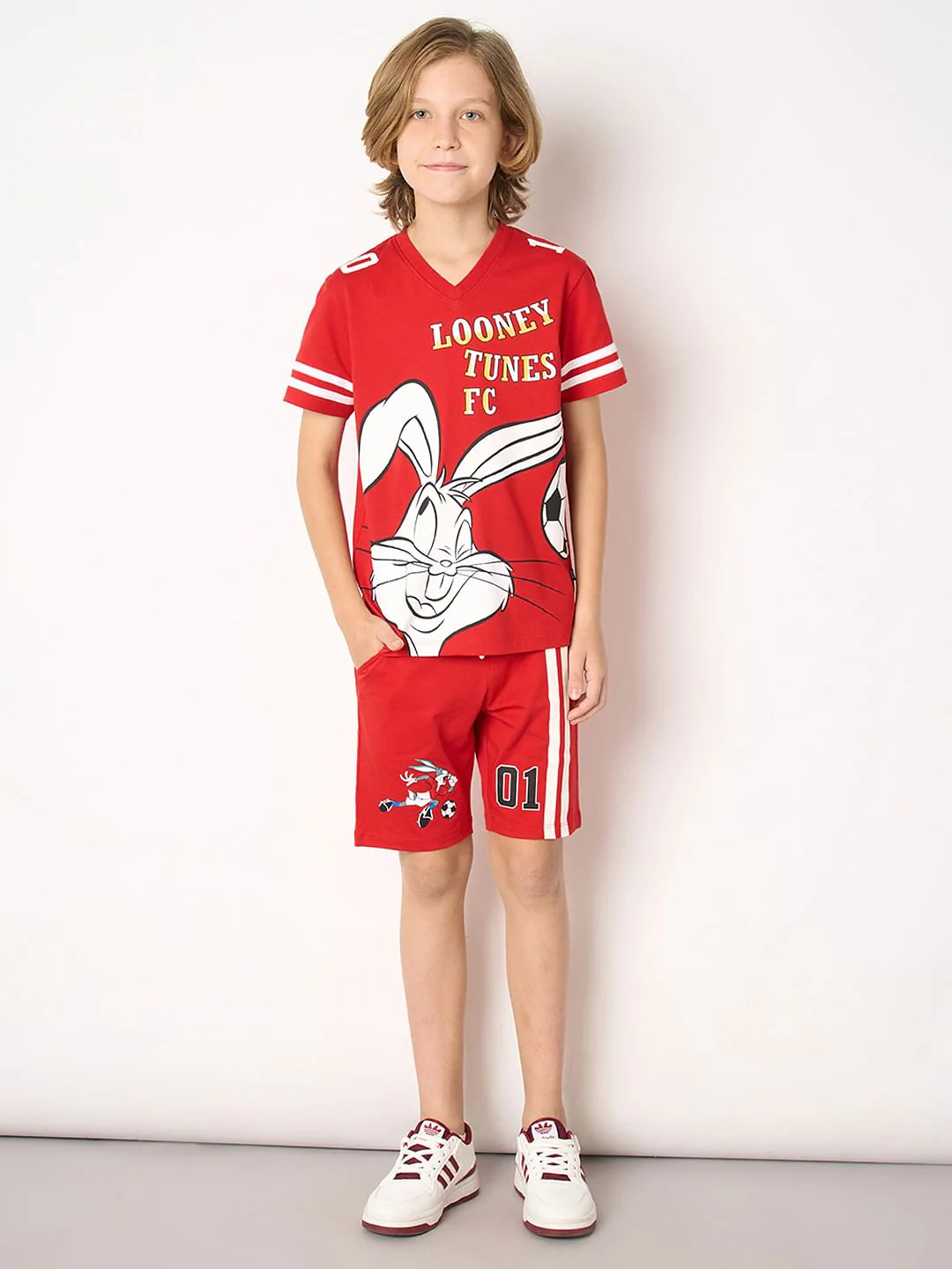 Looney Tunes Red Bugs Bunny Co-ord Set T-Shirt - Image 5