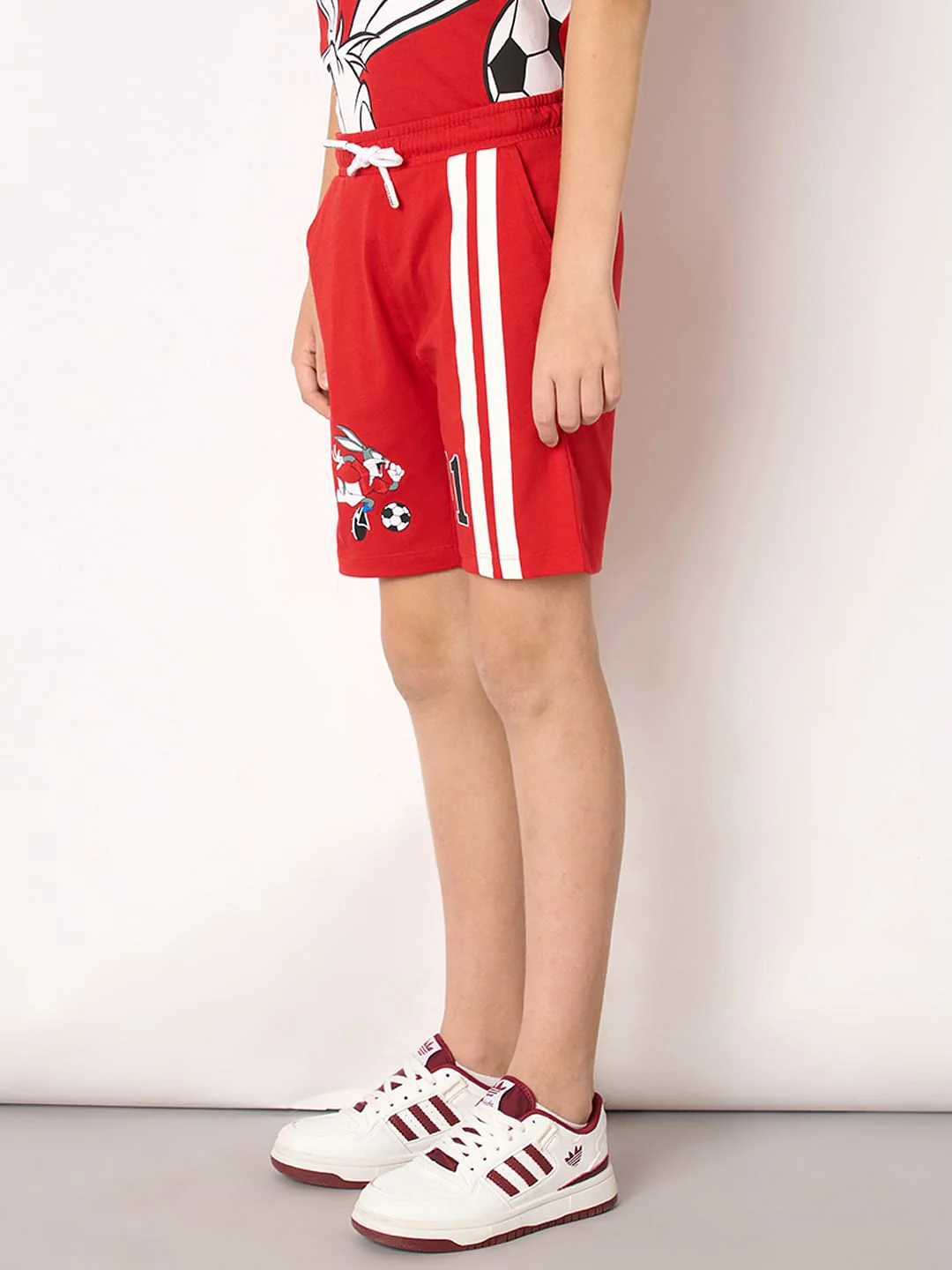 Looney Tunes Red Bugs Bunny Co-ord Set Shorts - Image 3