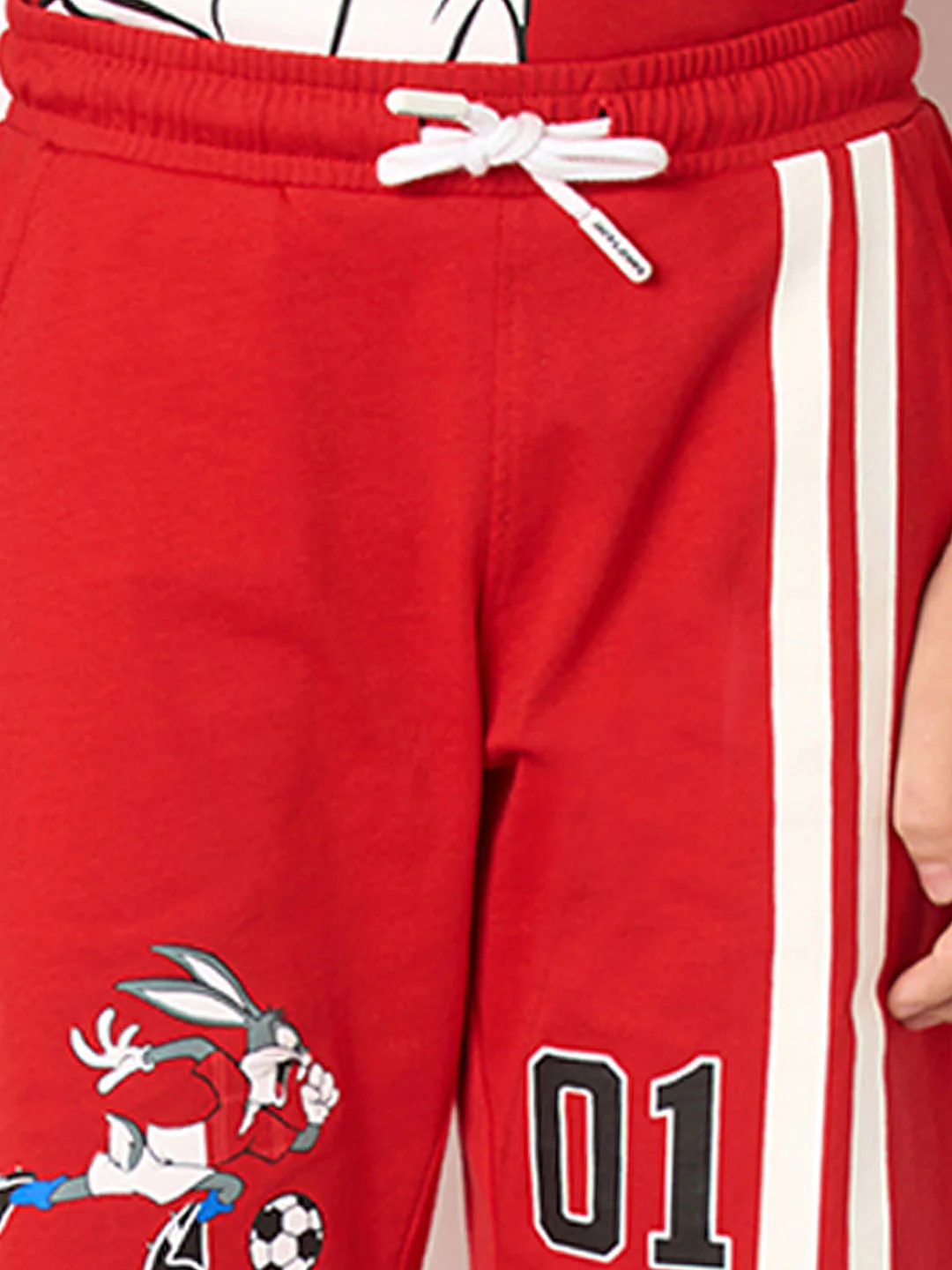 Looney Tunes Red Bugs Bunny Co-ord Set Shorts - Image 6