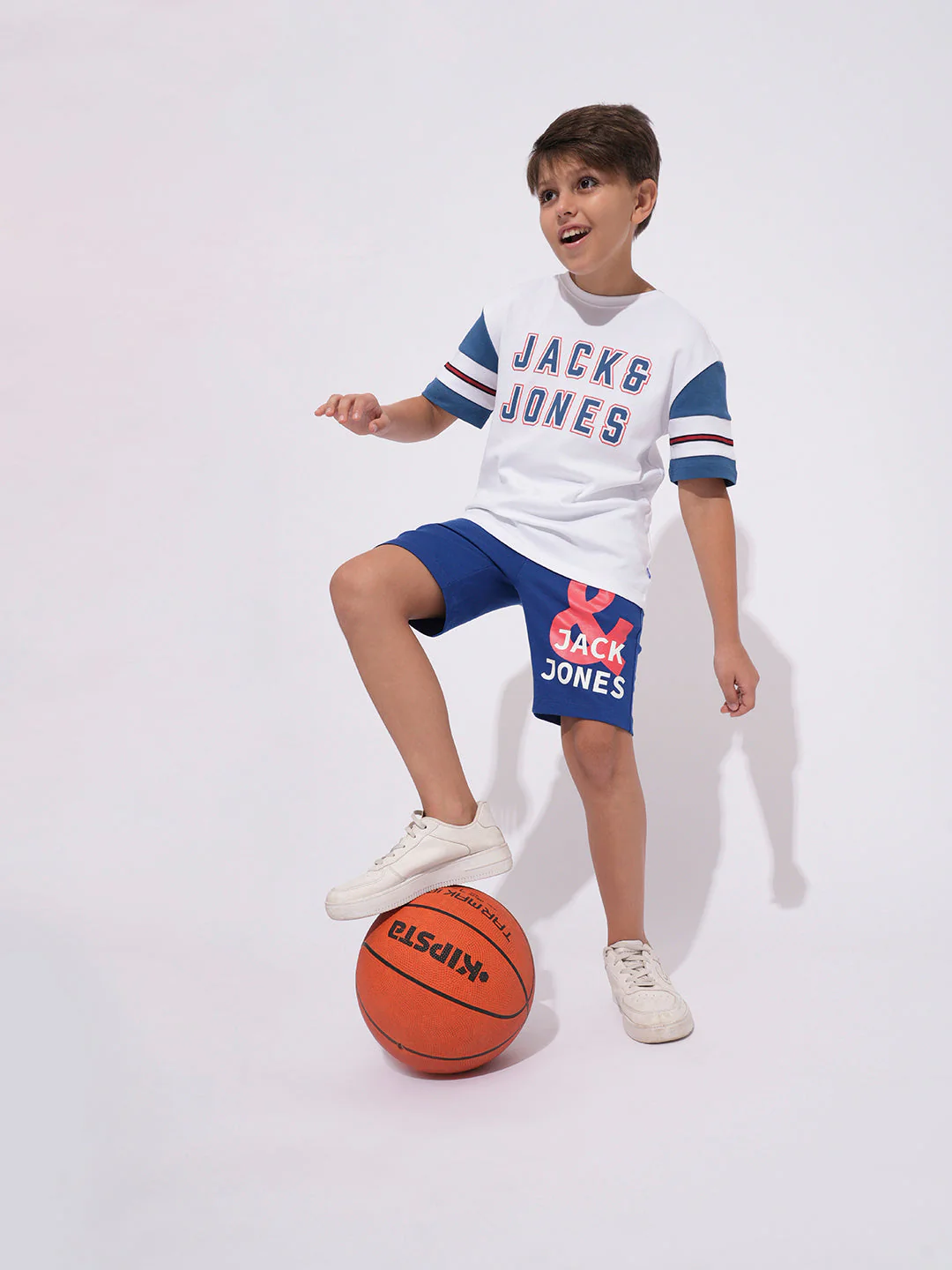 Boys Summer Printed Knit Shorts