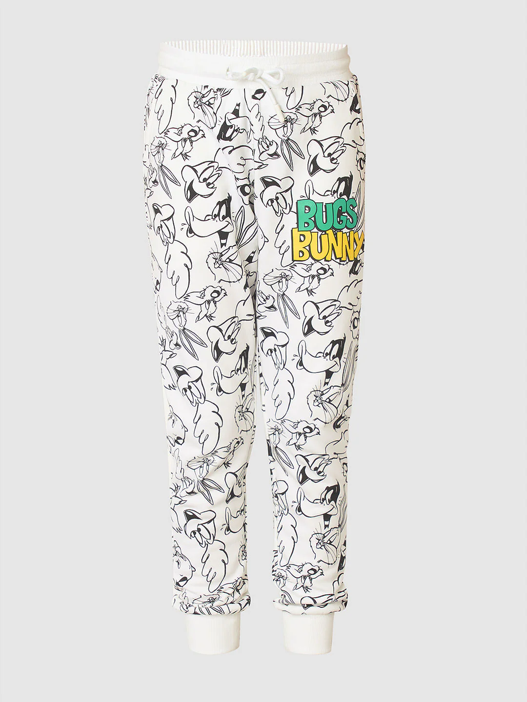 Looney Tunes White Printed Co-ord Set Sweatpants - Image 7