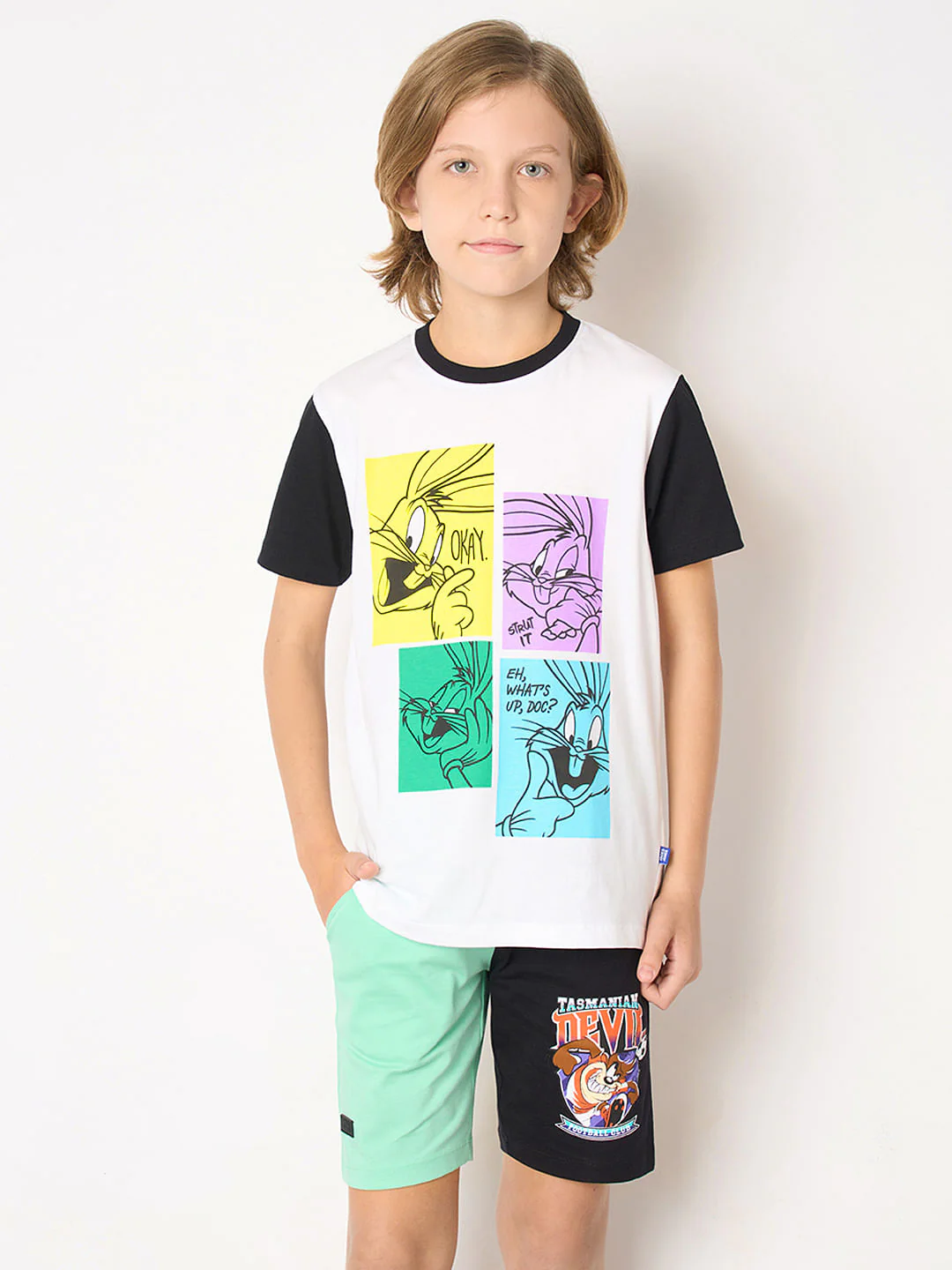 Looney Tunes White Bugs Bunny T-shirt - Image 2