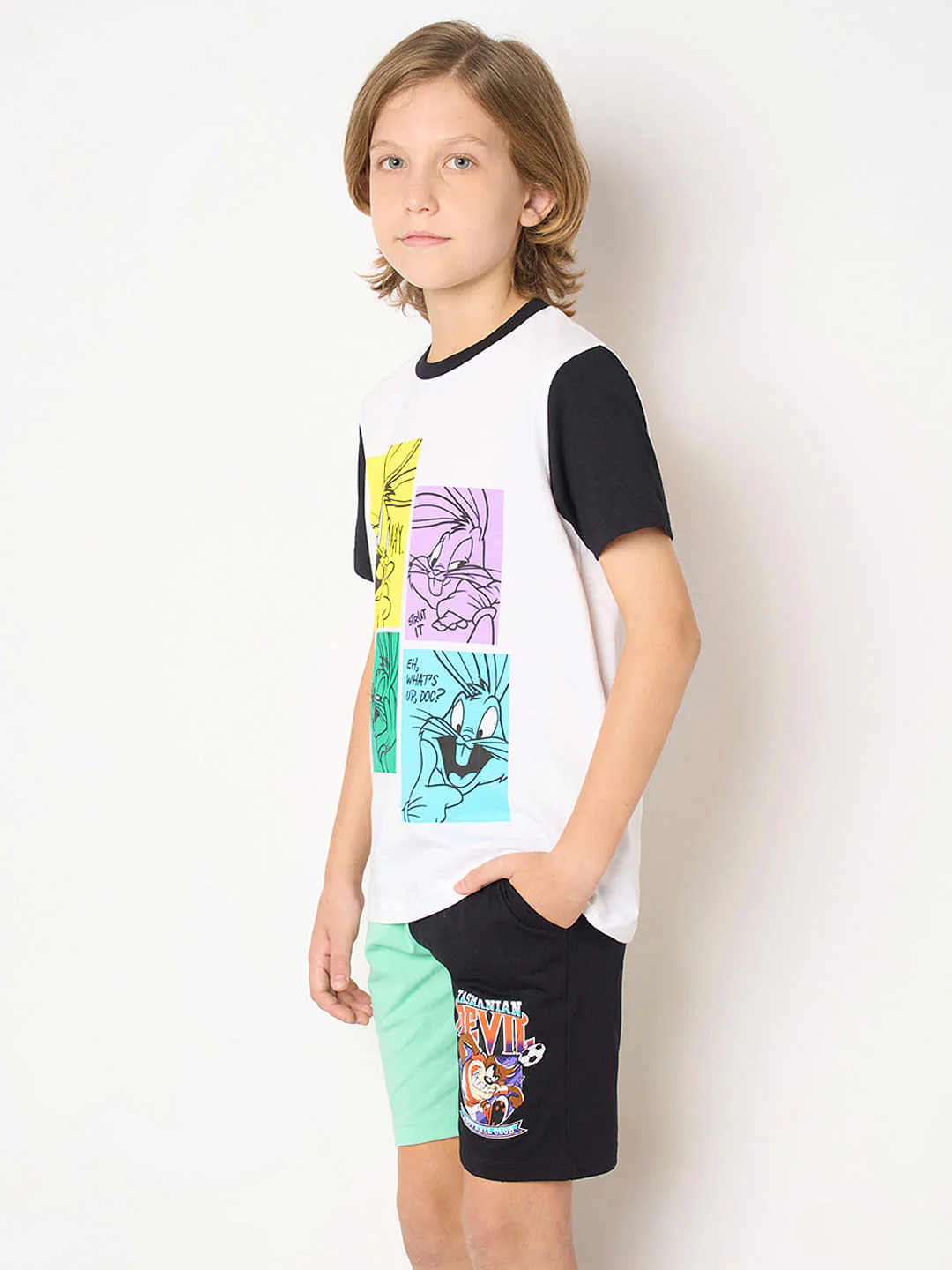 Looney Tunes White Bugs Bunny T-shirt - Image 3