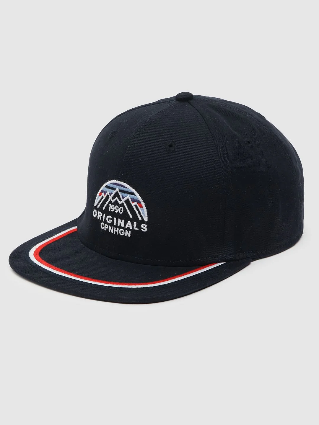 Navy Blue Snapback Cap - Image 2