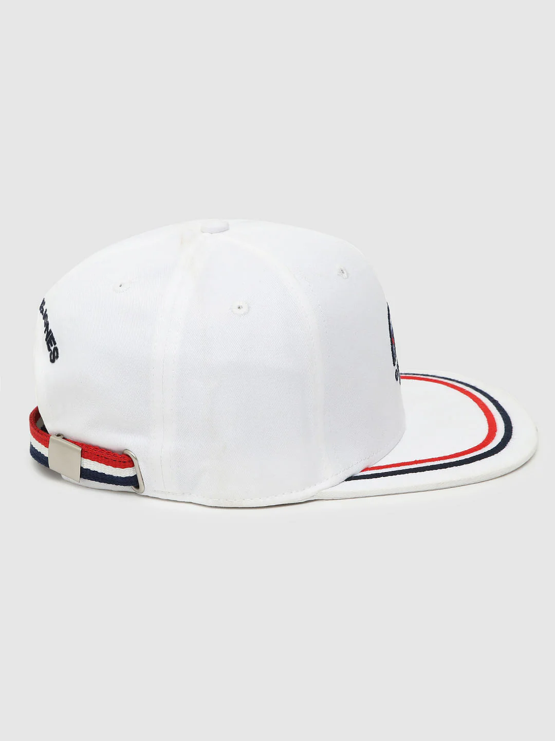 White Snapback Cap - Image 3