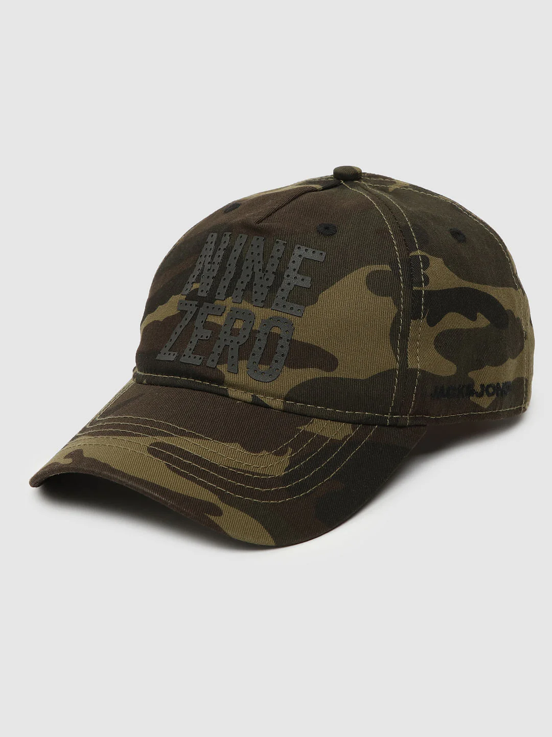 Green Camo Print Cap - Image 2