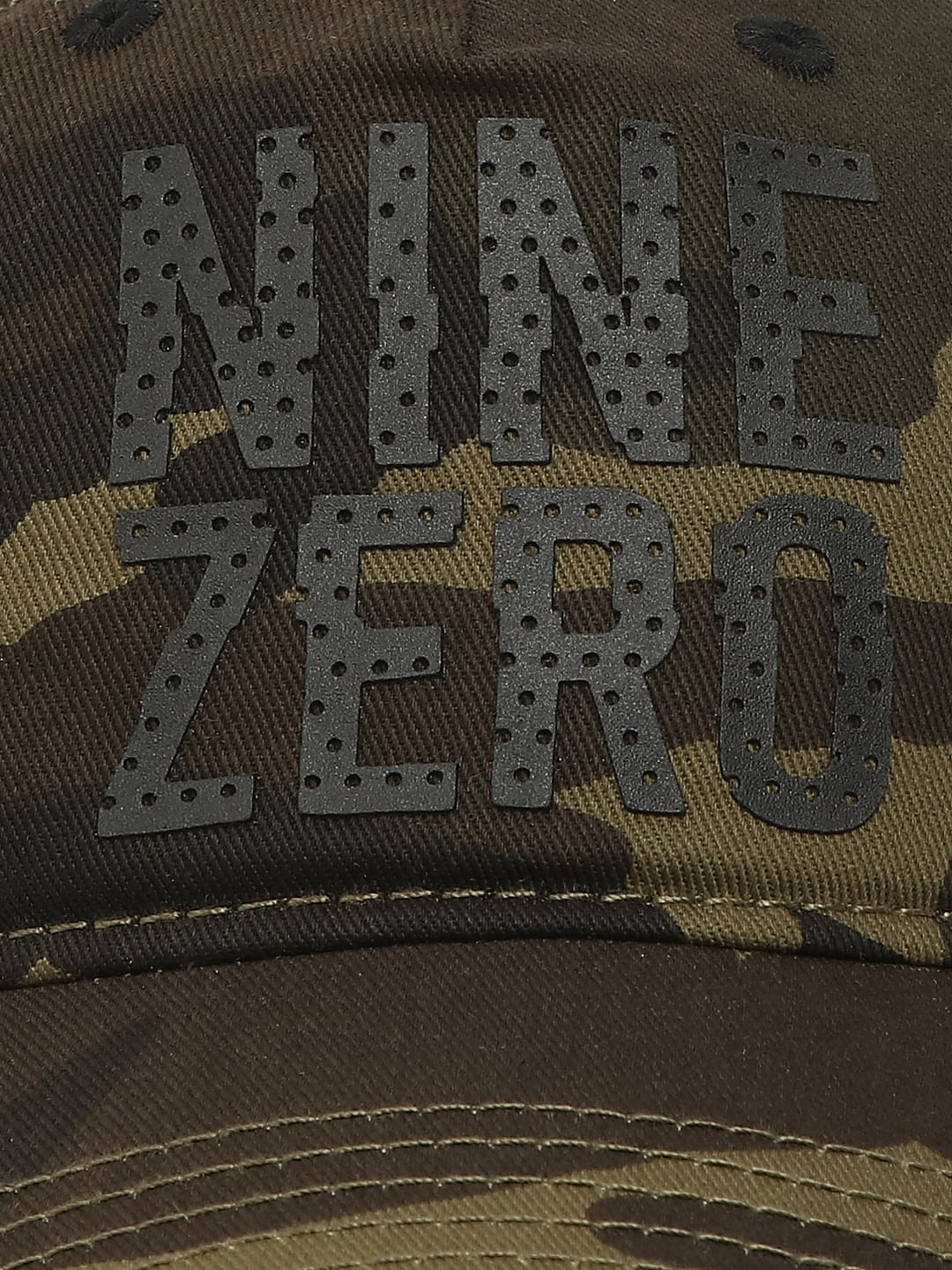 Green Camo Print Cap - Image 5