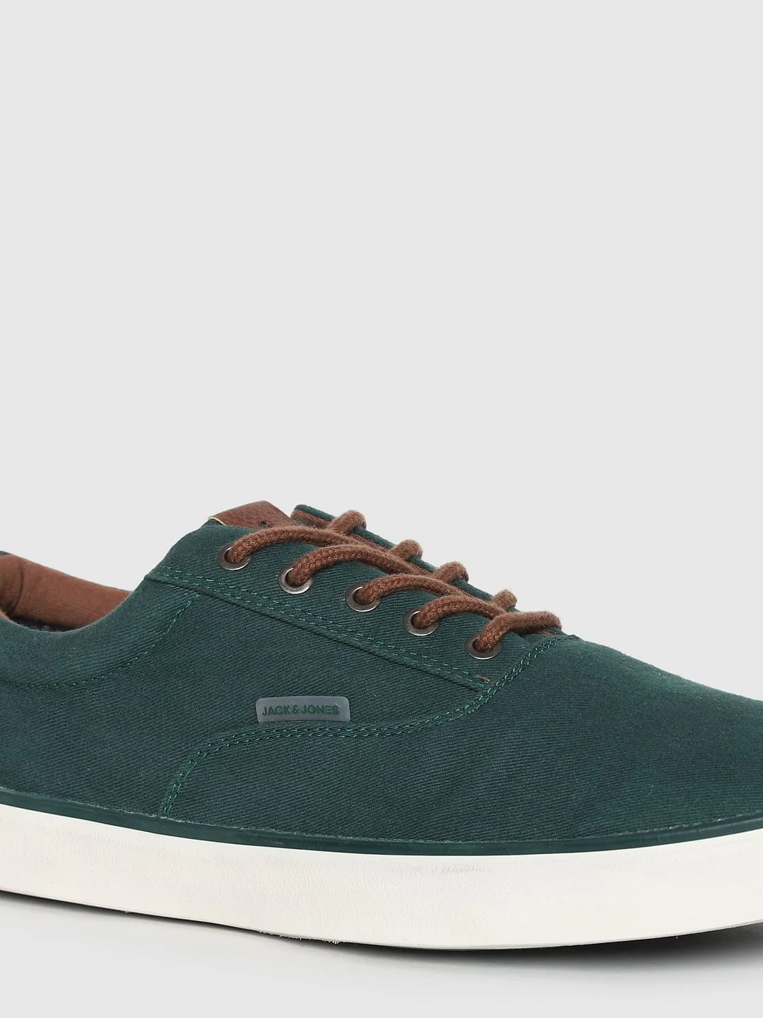 Green Contrast Lace Sneakers - Image 5