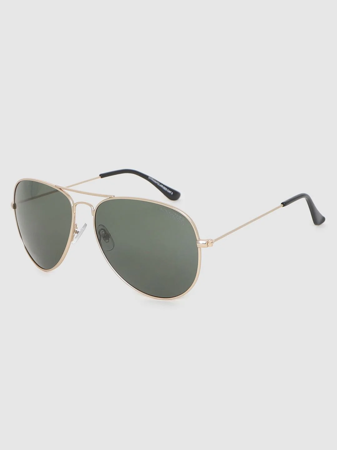 Green Aviator Sunglasses - Image 2