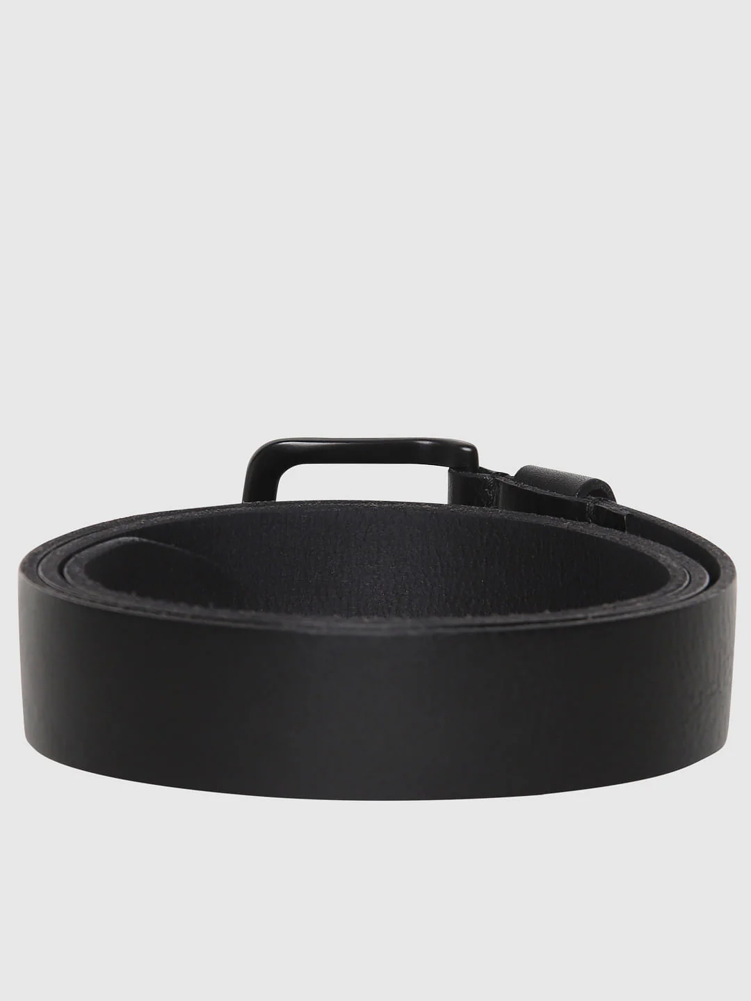 Black Leather Belt - Image 2
