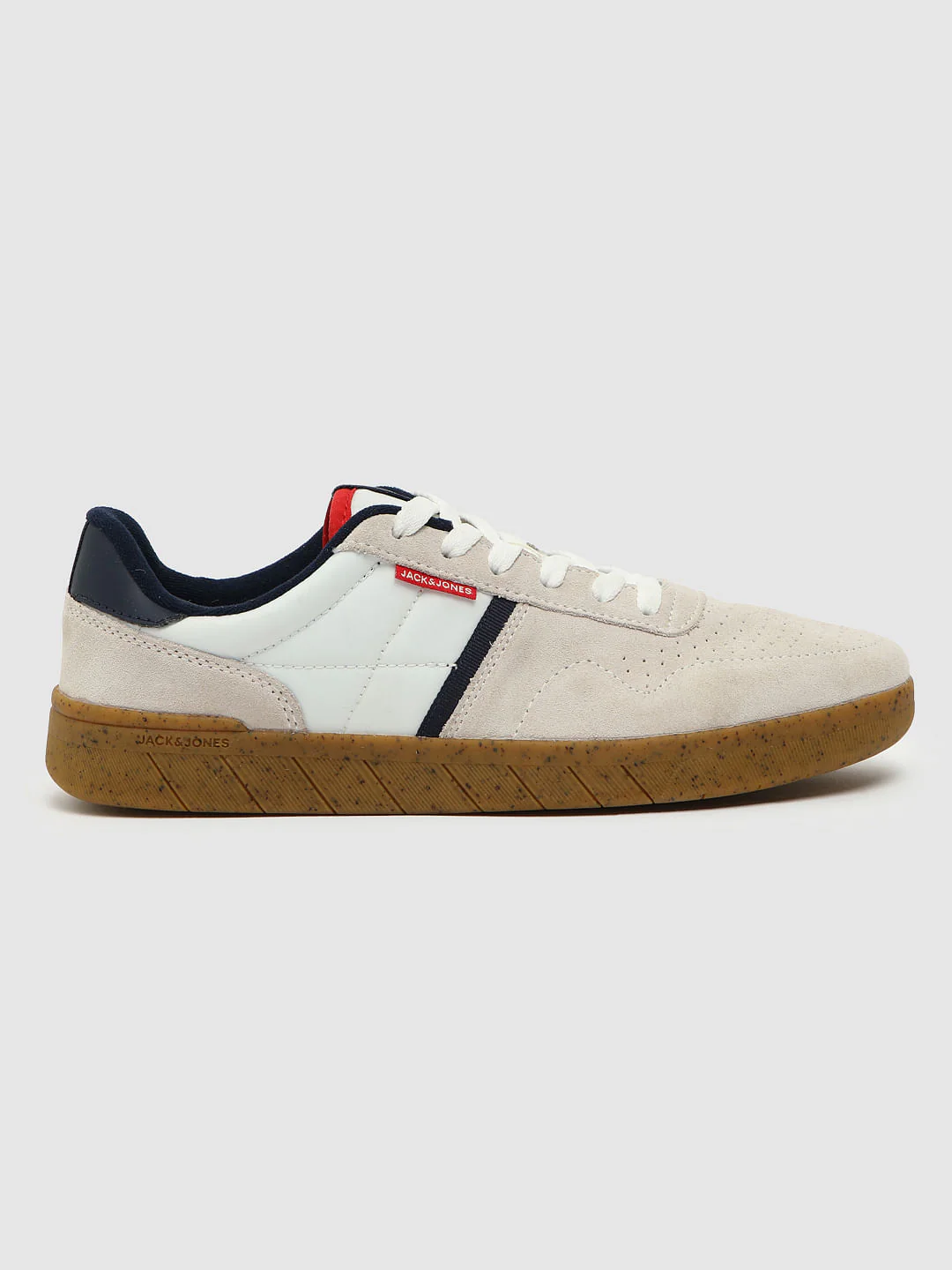 White Suede Sneakers - Image 2