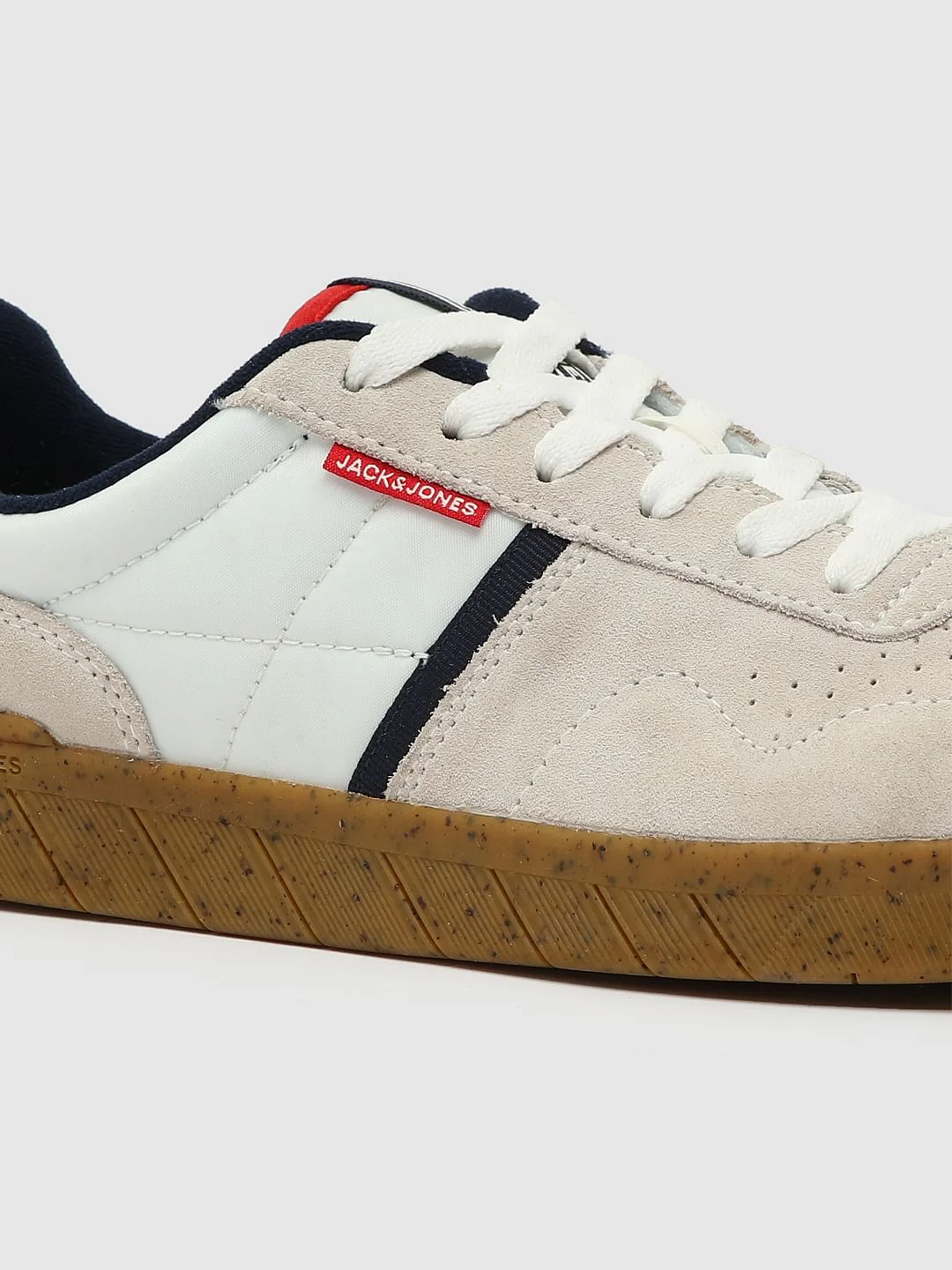 White Suede Sneakers - Image 5