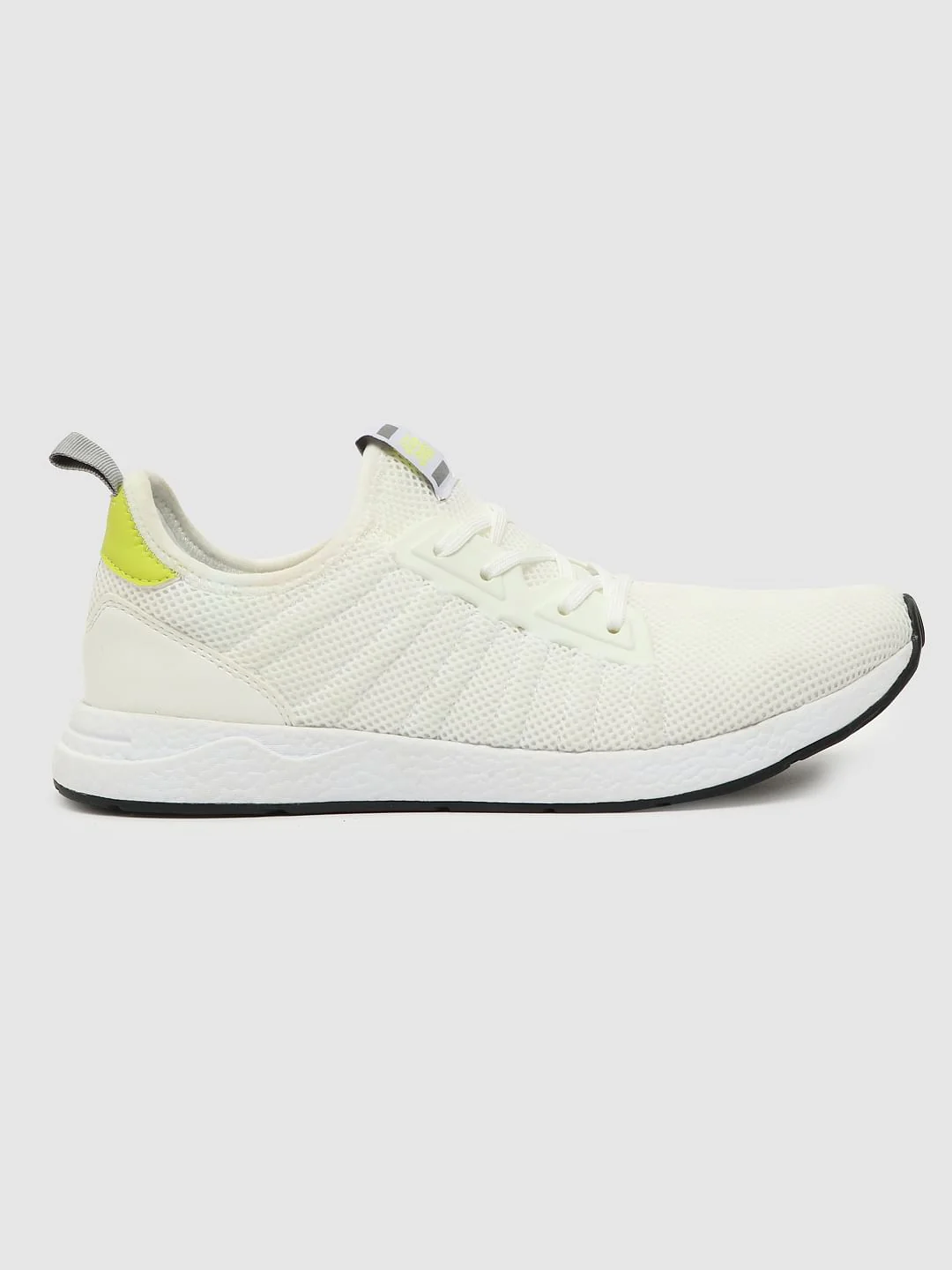 White Mesh Sneakers - Image 2