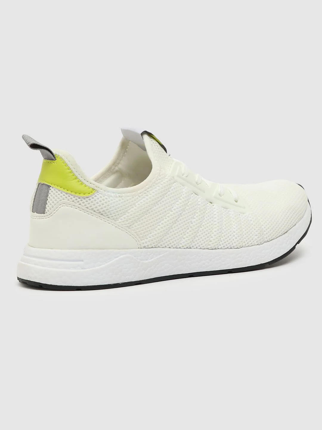 White Mesh Sneakers - Image 3
